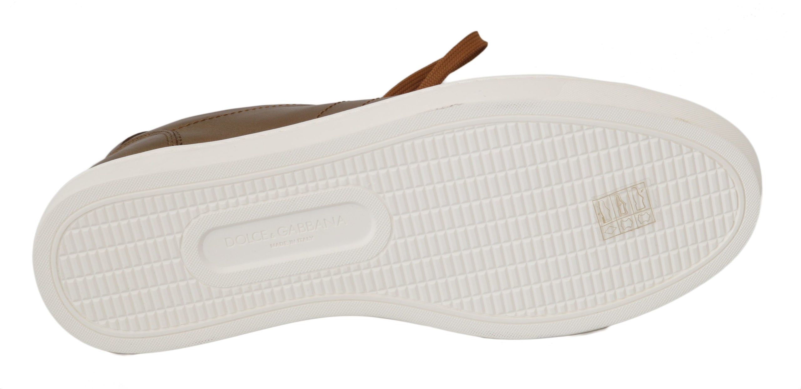 Gouden leren heren casual sneakers