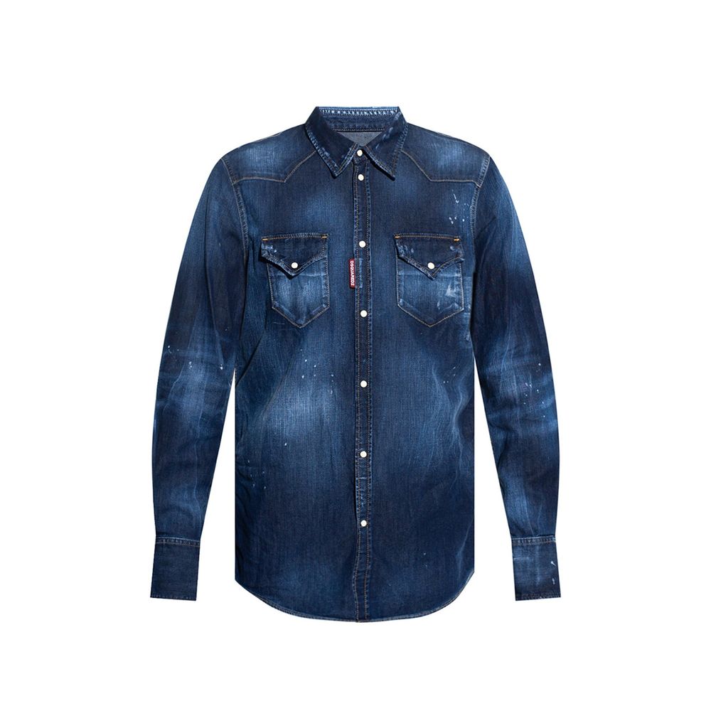 Blue Denim Shirt