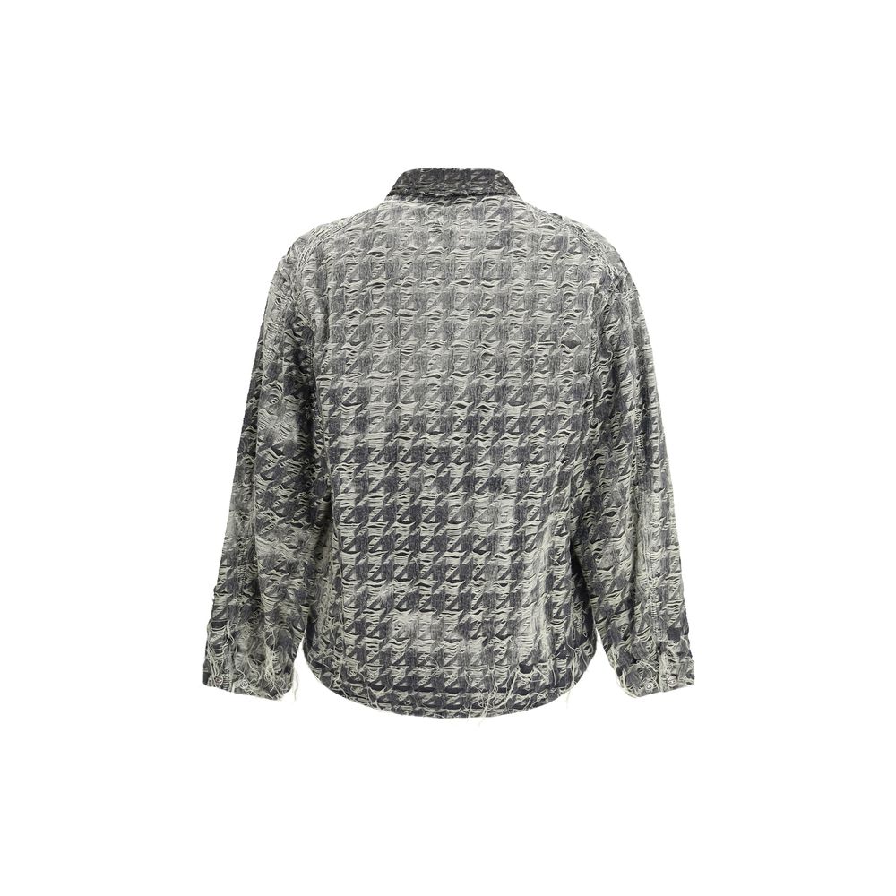 Multicolor Cotton Denim Jacket