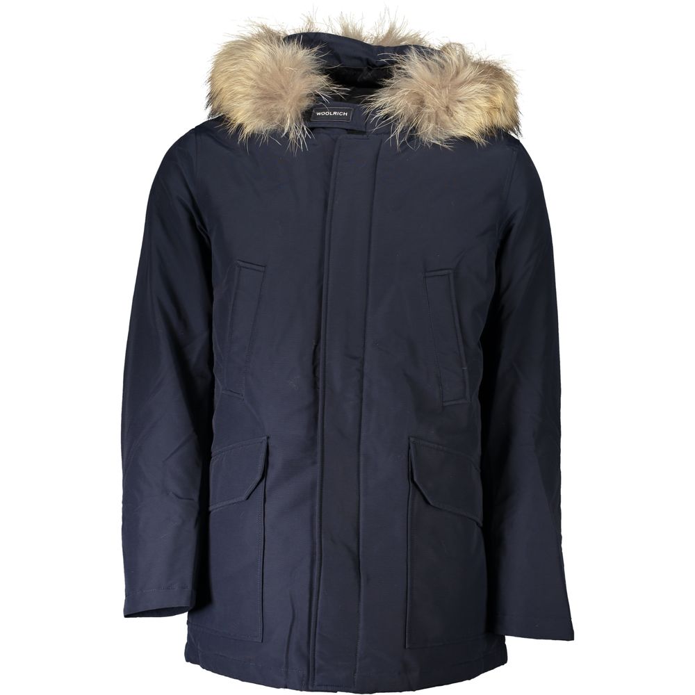 Blu Cotton Men Jacket