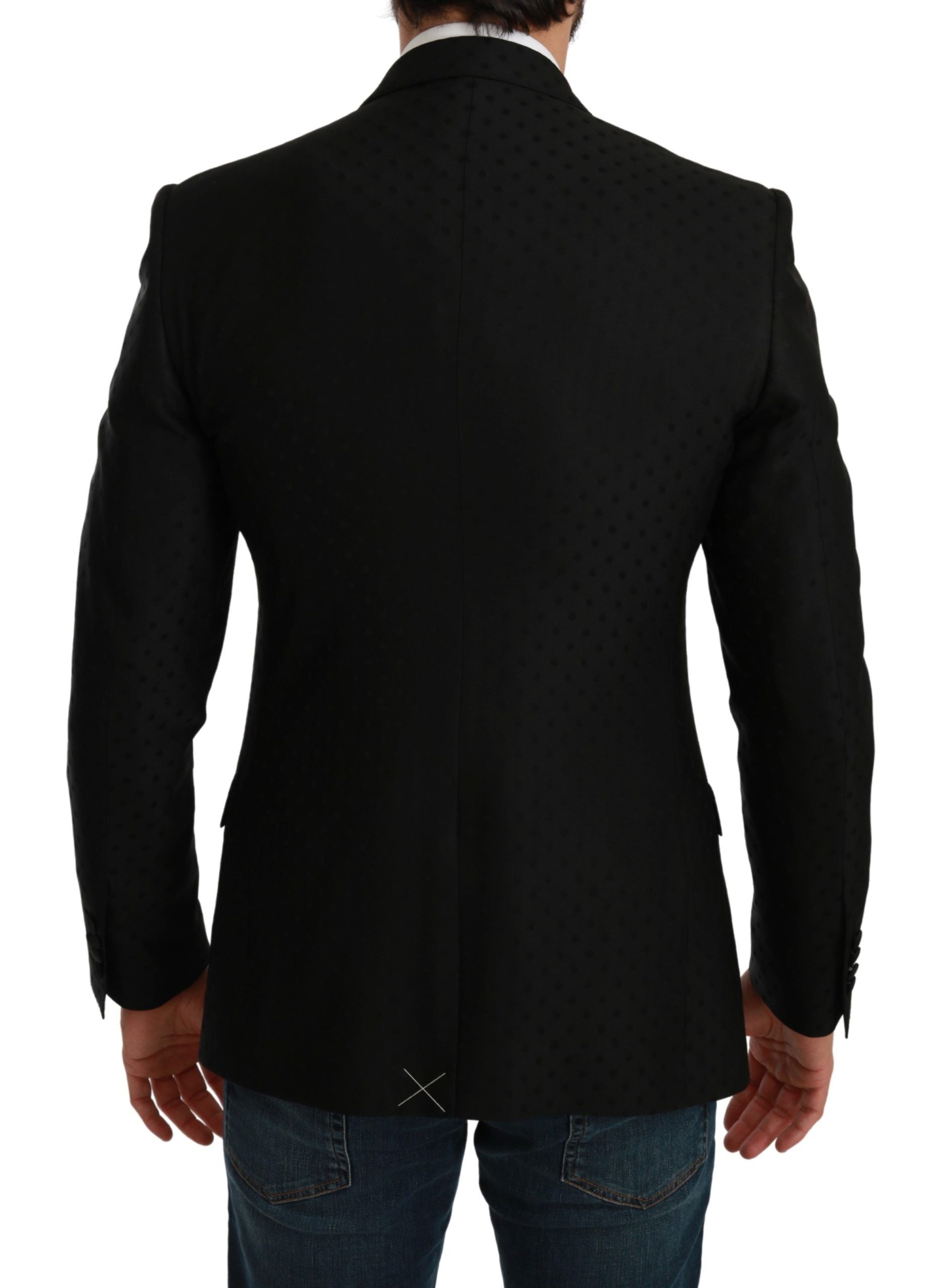 Zwarte Slim Fit Jas MARTINI Blazer
