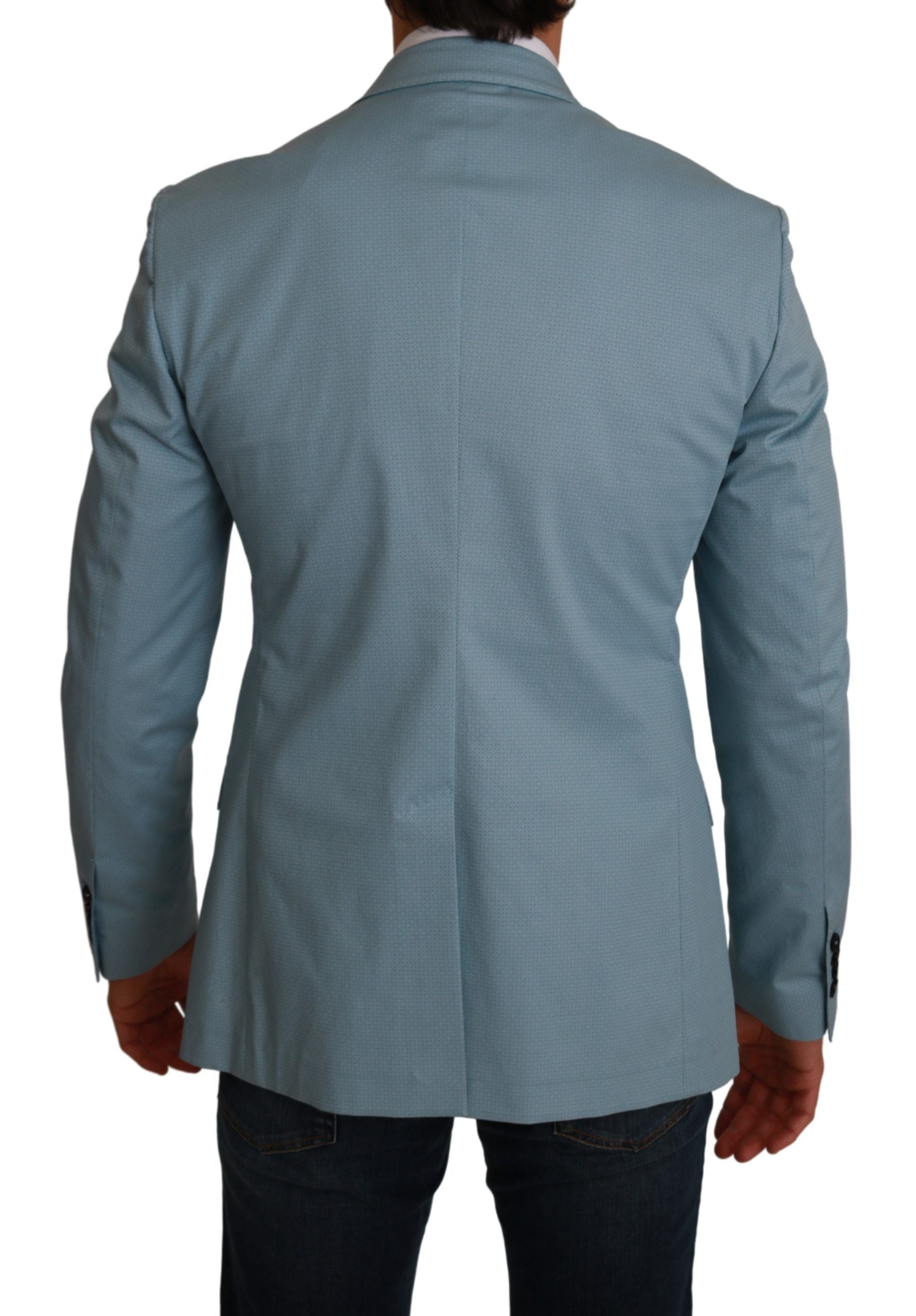 Blauwe Slim Fit Jas MARTINI Blazer
