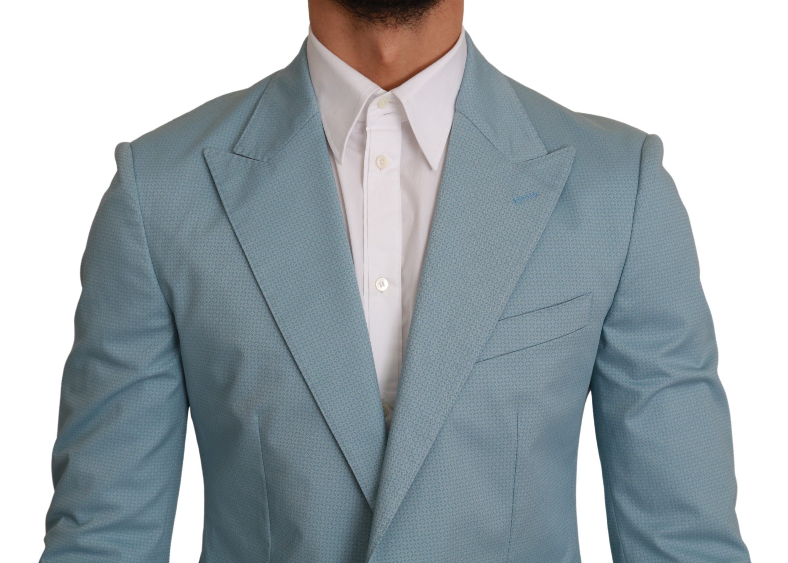 Blauwe Slim Fit Jas MARTINI Blazer