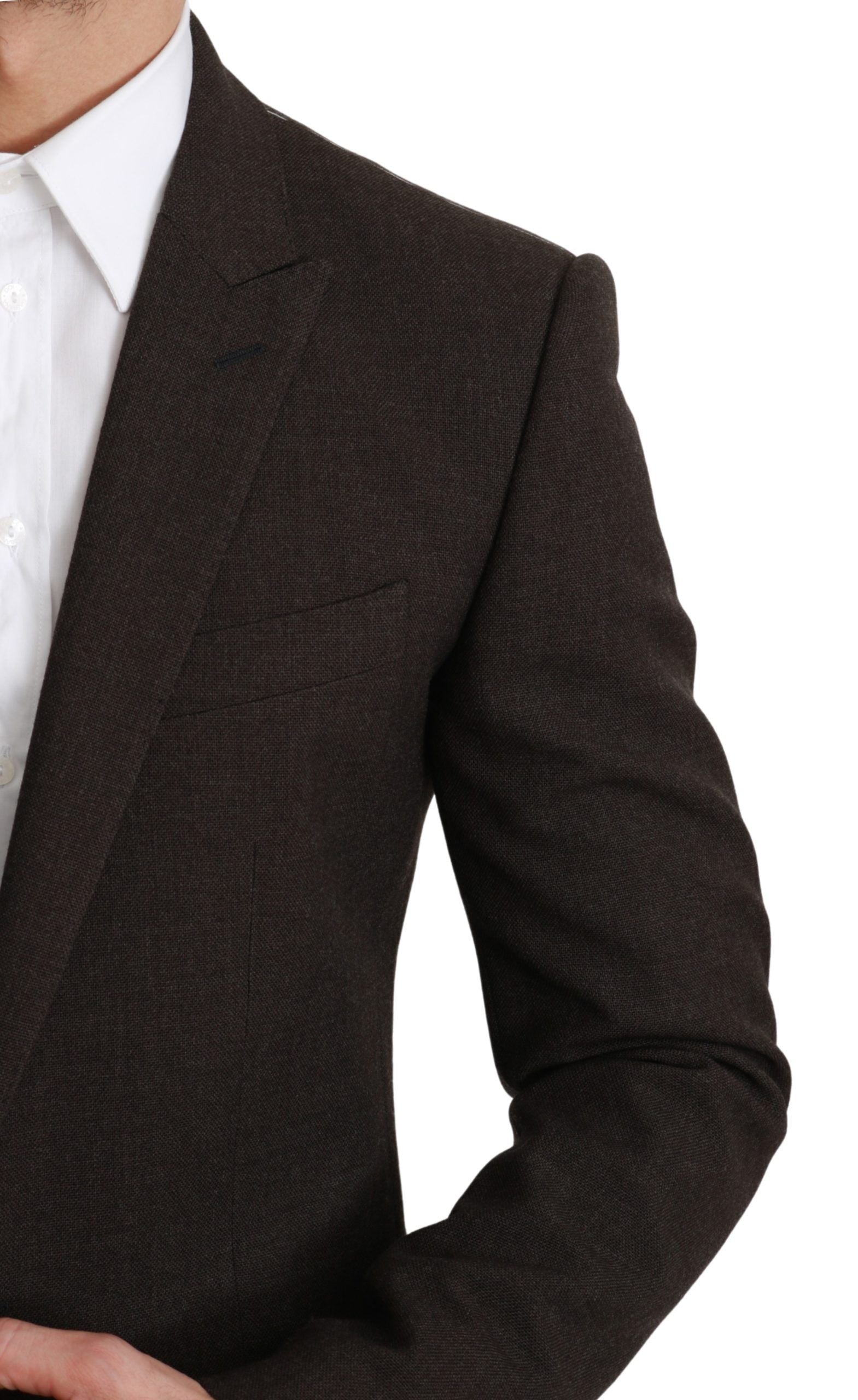 Bruine Slim Fit Jas MARTINI Blazer