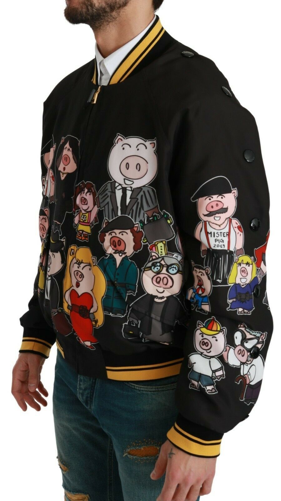 Zwarte YEAR OF THE PIG Bomberjack