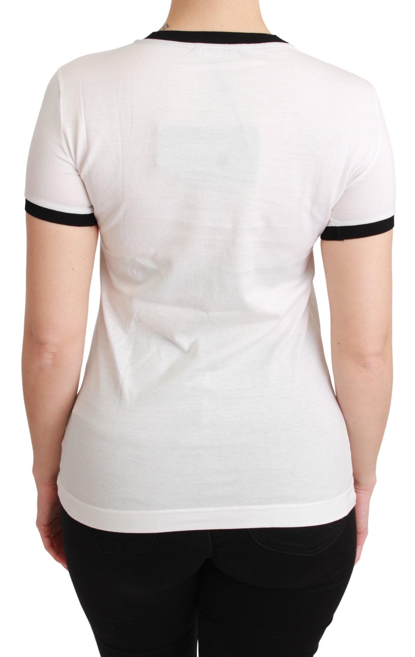 Wit JAAR VAN HET VARKEN Top Katoenen T-shirt