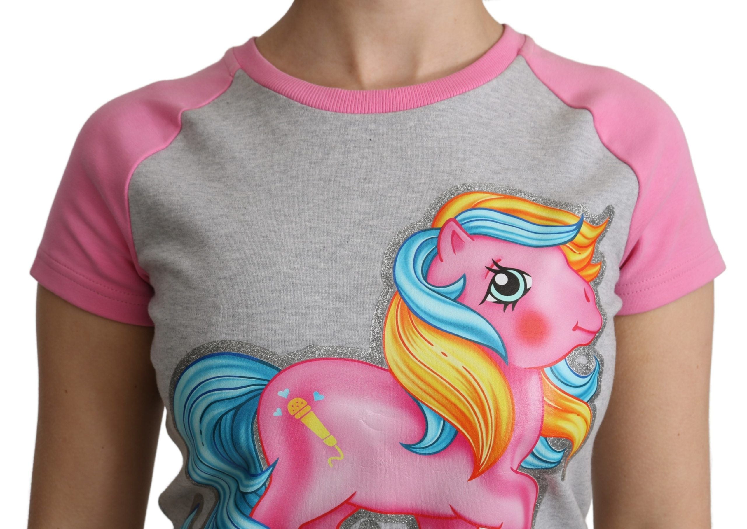 Grijs en roze katoenen T-shirt My Little Pony Top