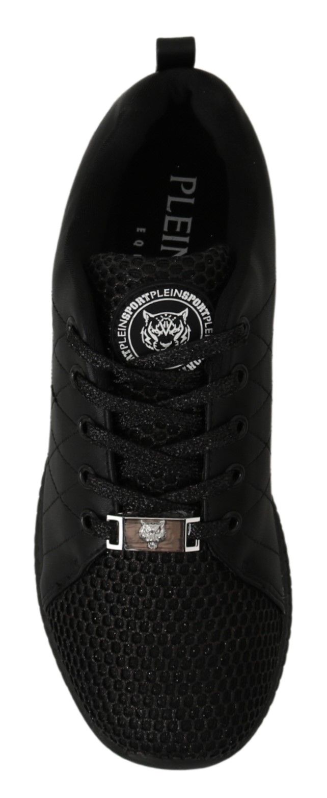 Zwarte casual hardloopsneakers