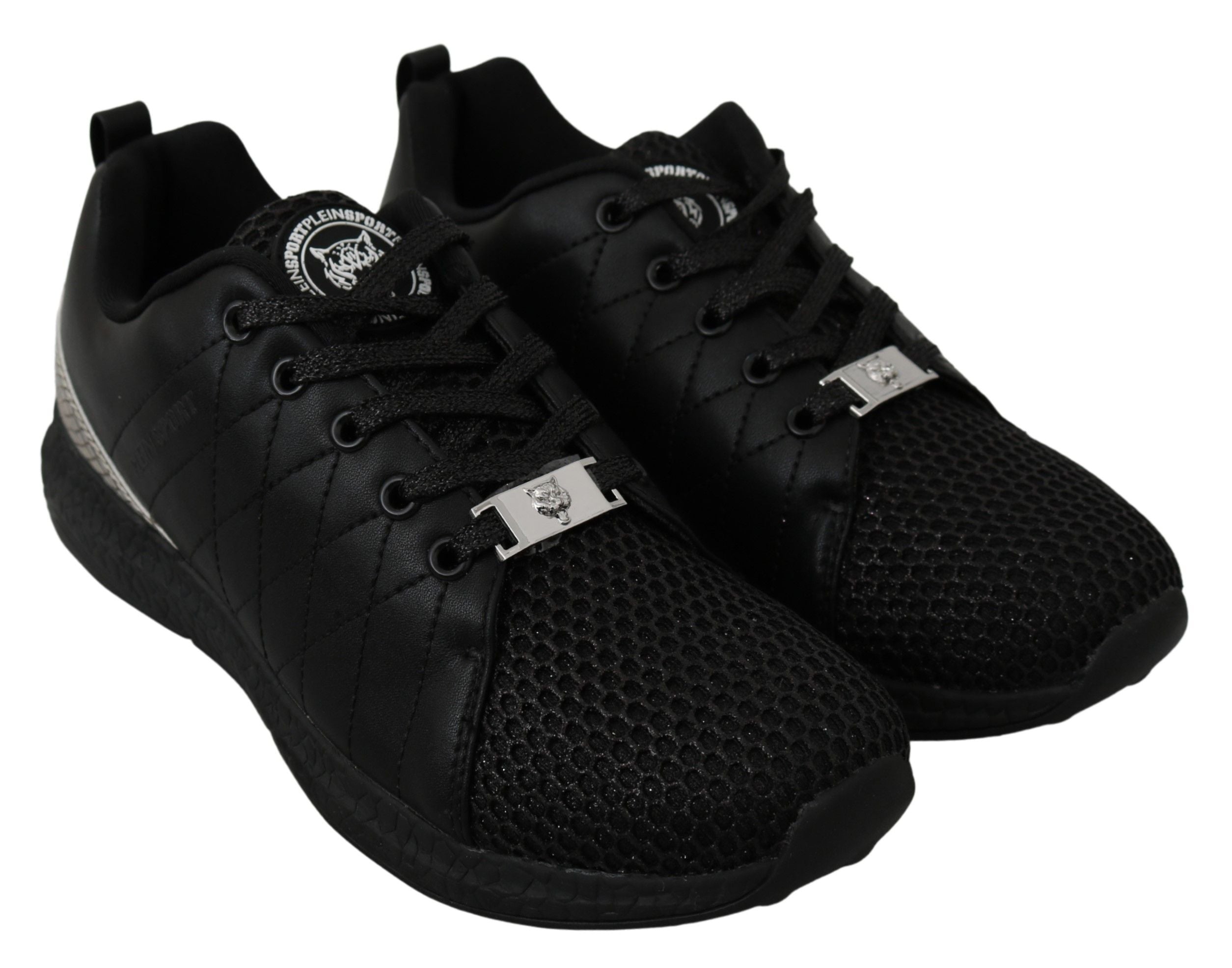 Zwarte casual hardloopsneakers