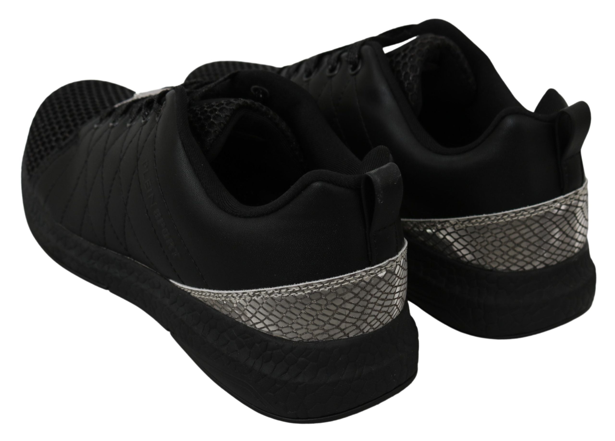 Zwarte casual hardloopsneakers