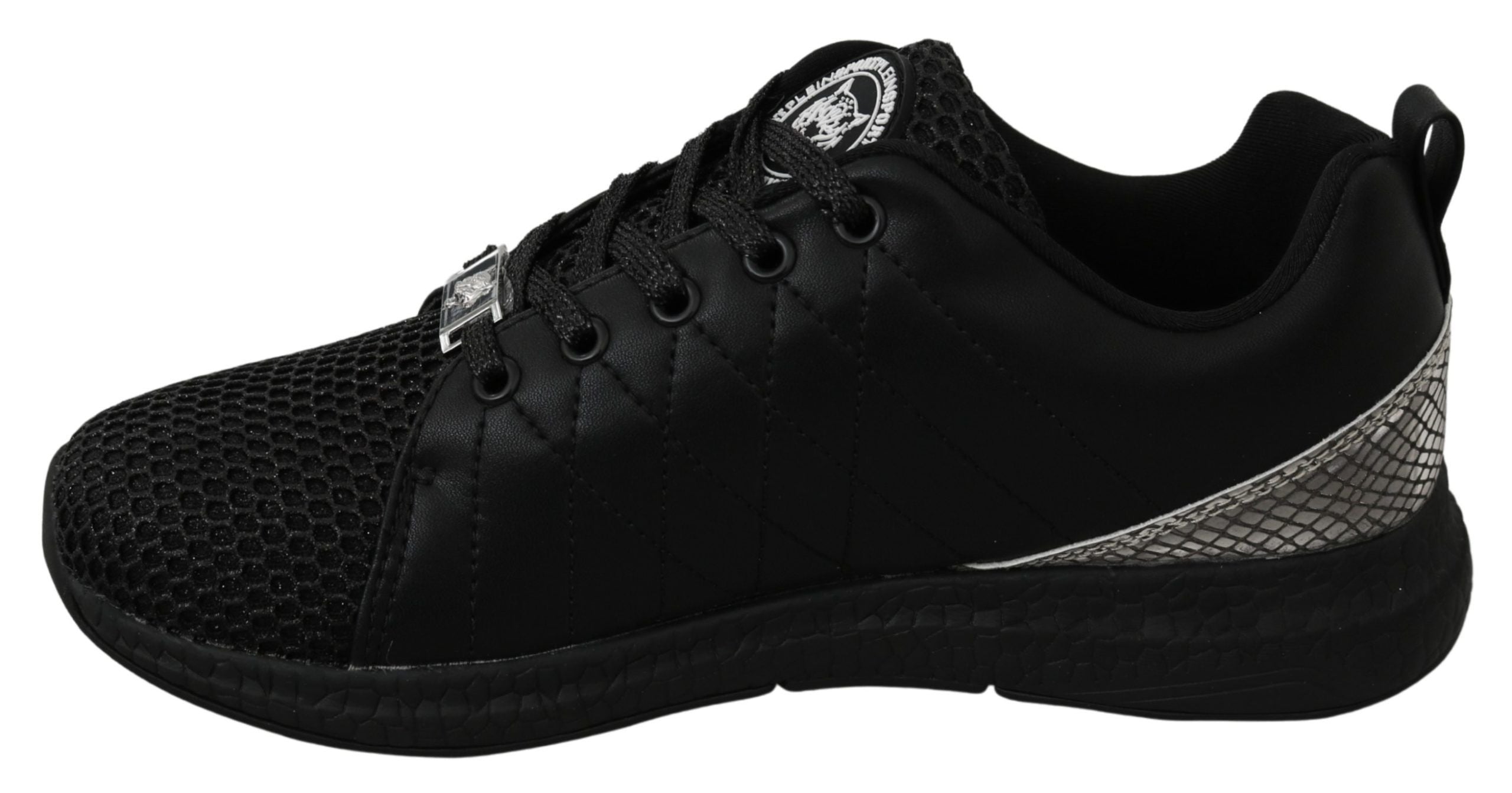 Zwarte casual hardloopsneakers