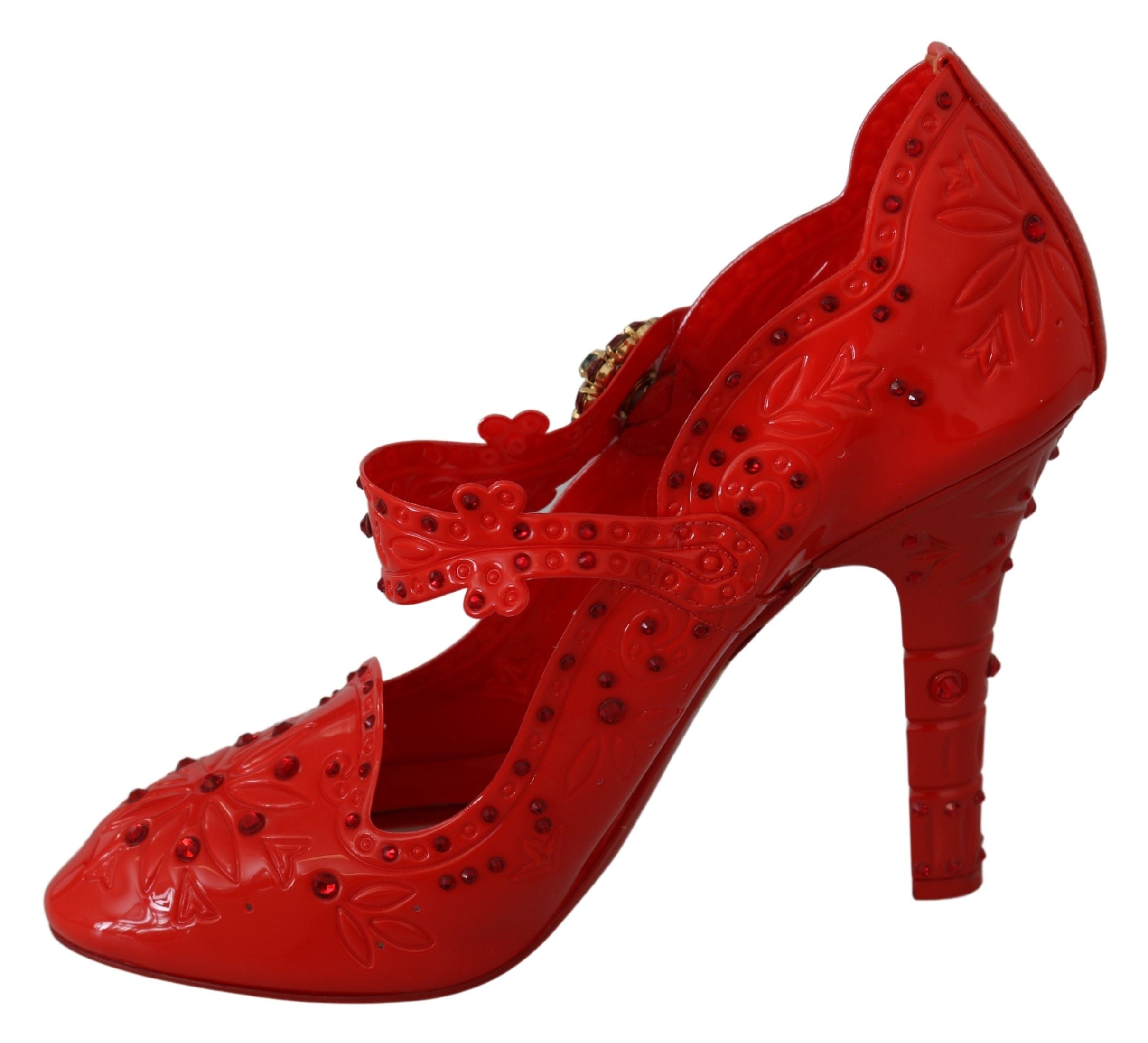 Rode bloemenkristallen CINDERELLA hakken