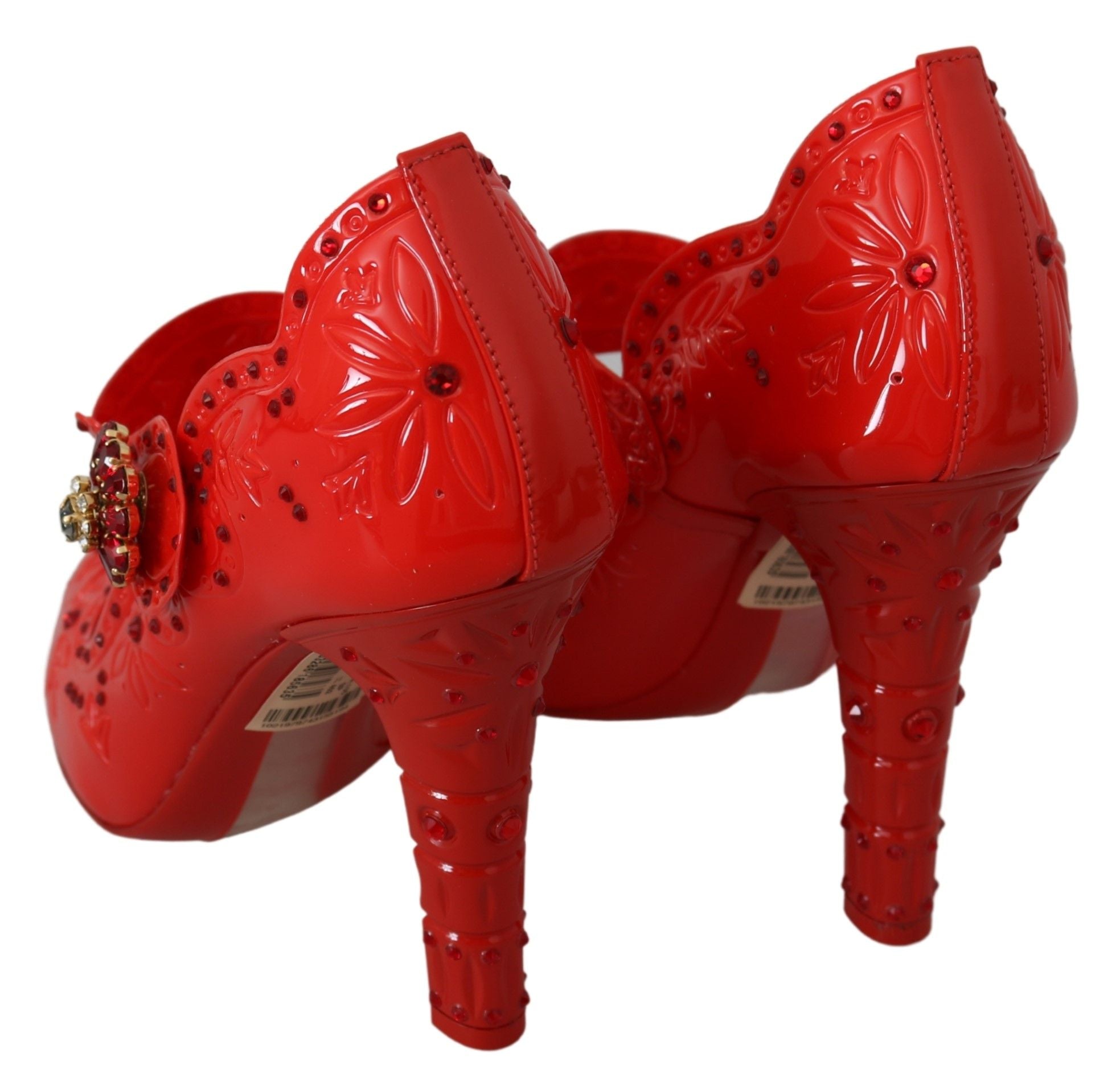 Rode bloemenkristallen CINDERELLA hakken