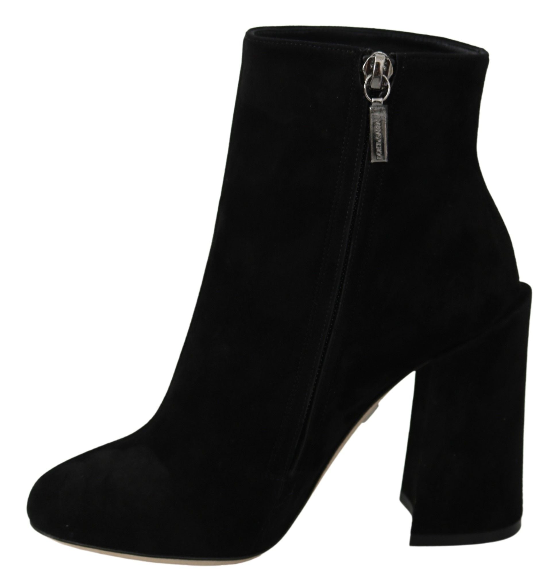 Zwarte suède L'Amore E'Bellezza laarzen schoenen