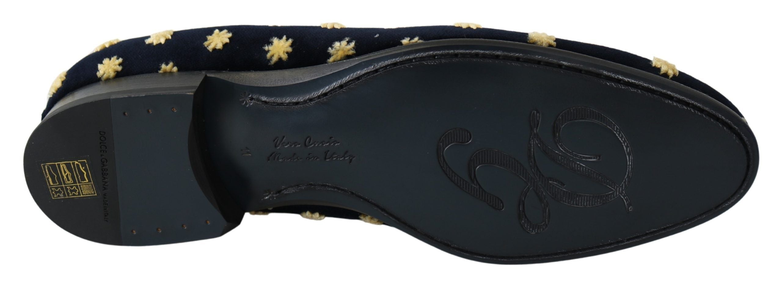Blauwe fluwelen kroonpantoffels loafers schoenen
