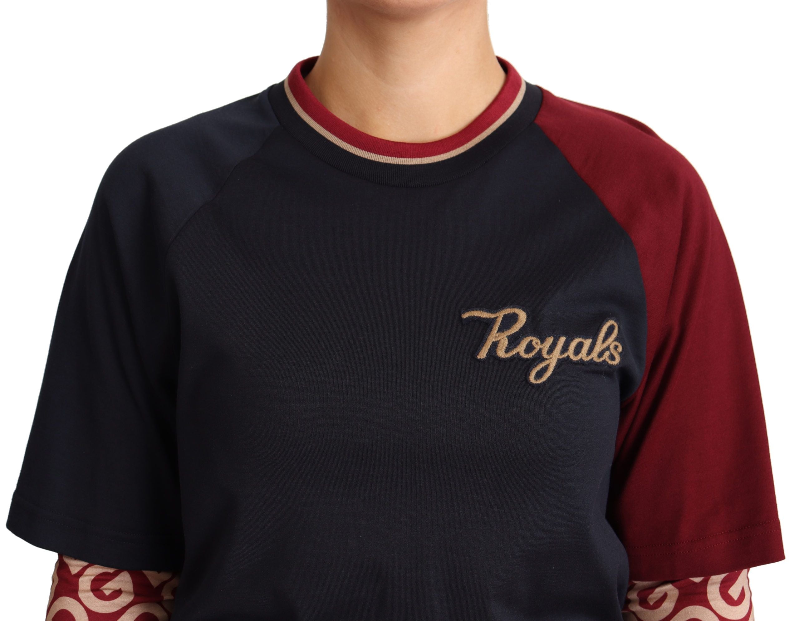 Multicolor Royals Crewneck Pullover Trui