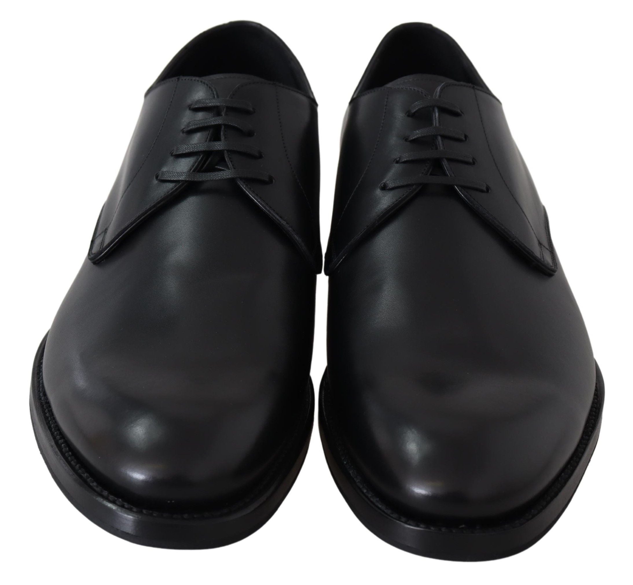 Zwarte leren SARTORIA handgemaakte schoenen