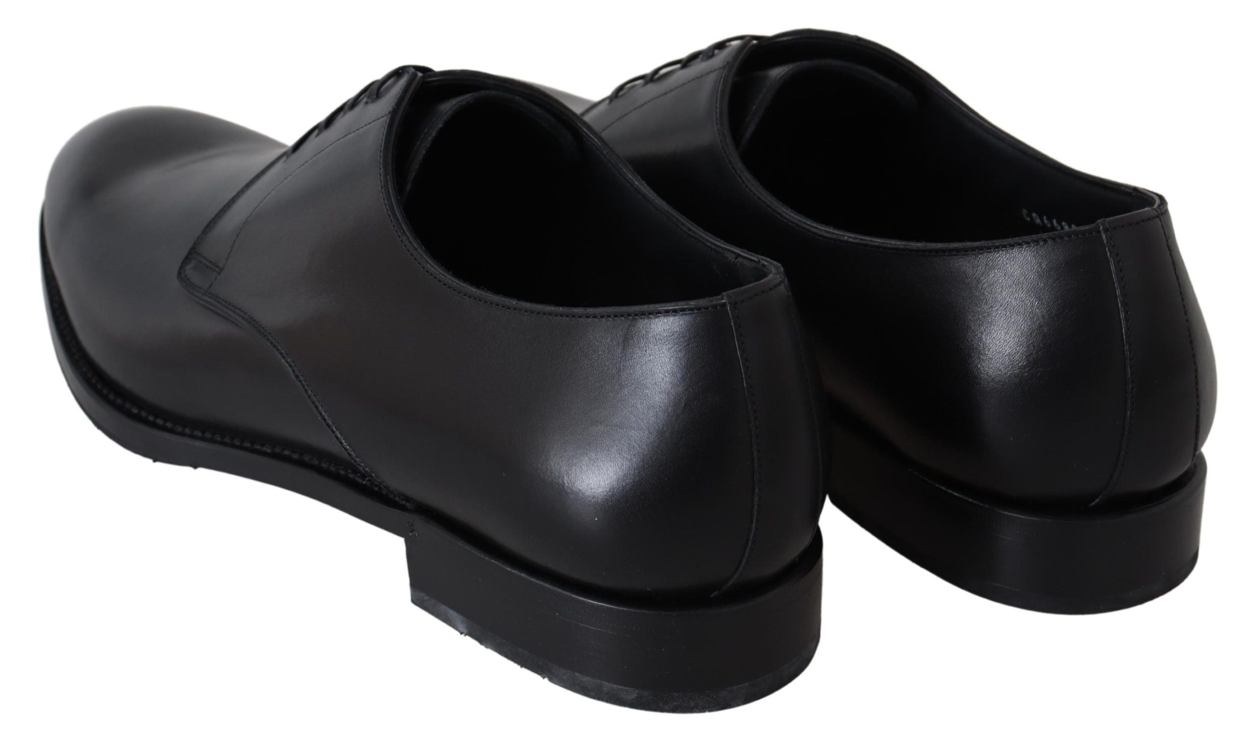 Zwarte leren SARTORIA handgemaakte schoenen