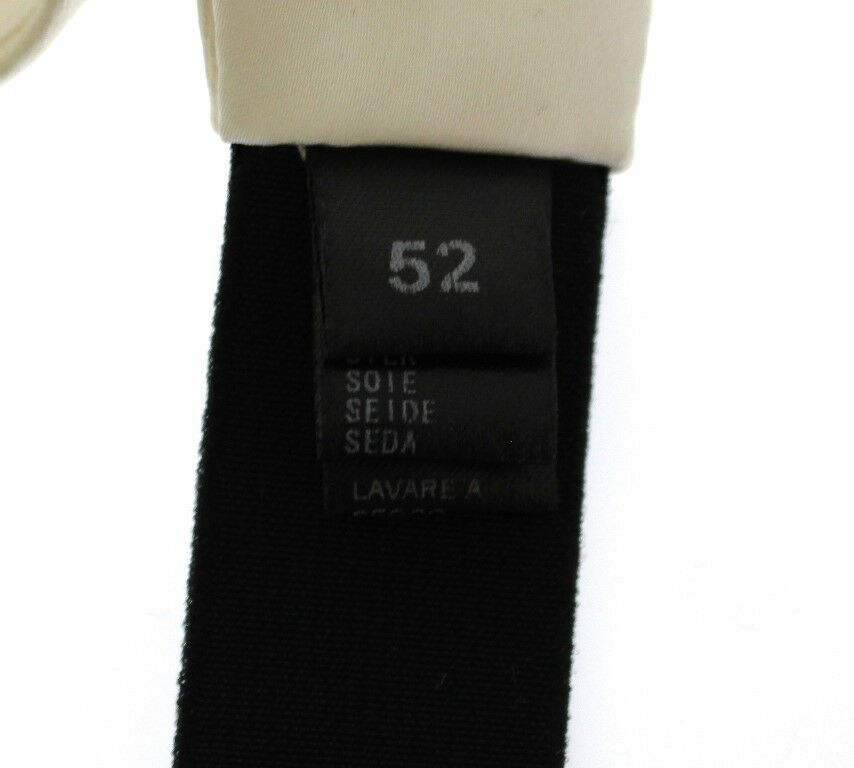 Witte taille zijden cumberband riem