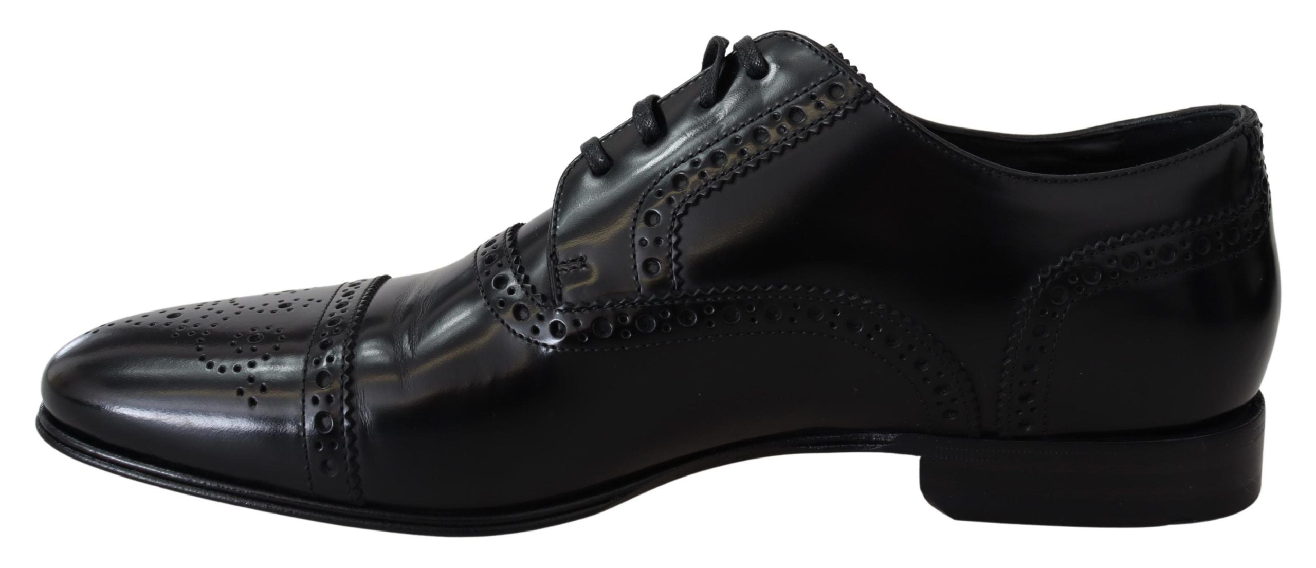 Zwarte leren heren Derby formele loafers