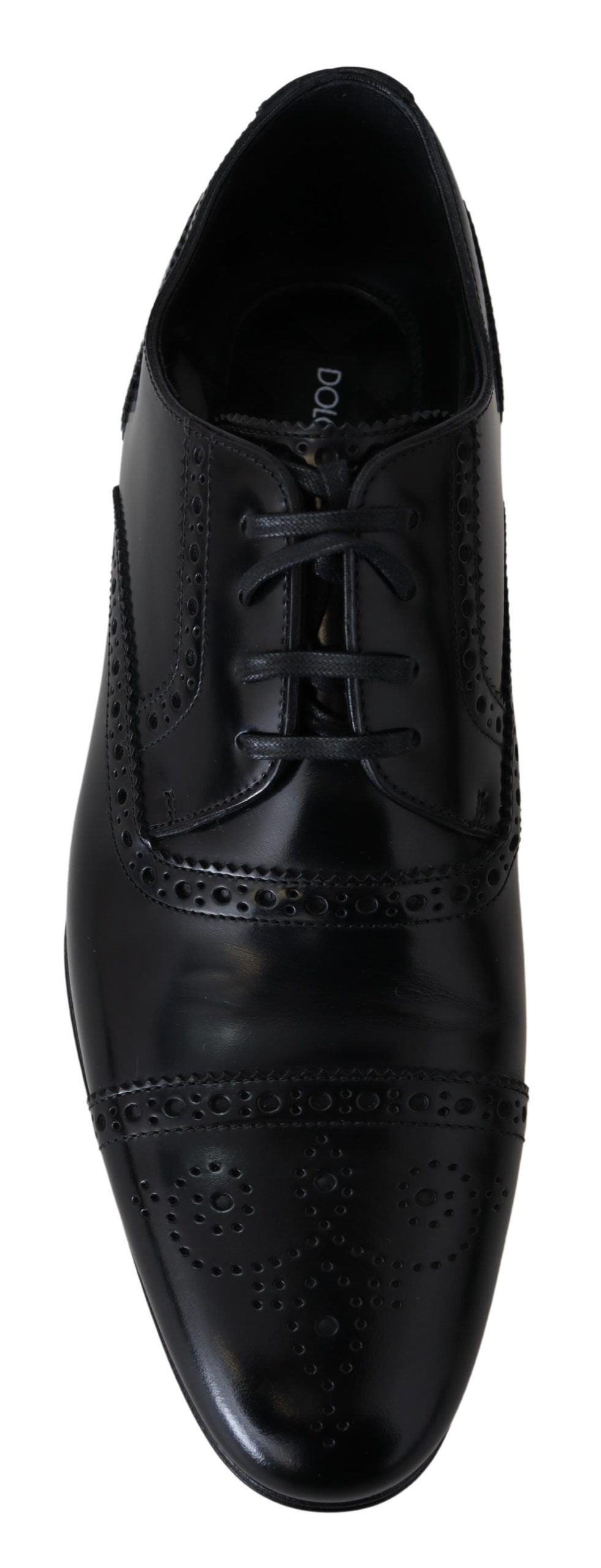 Zwarte leren heren Derby formele loafers