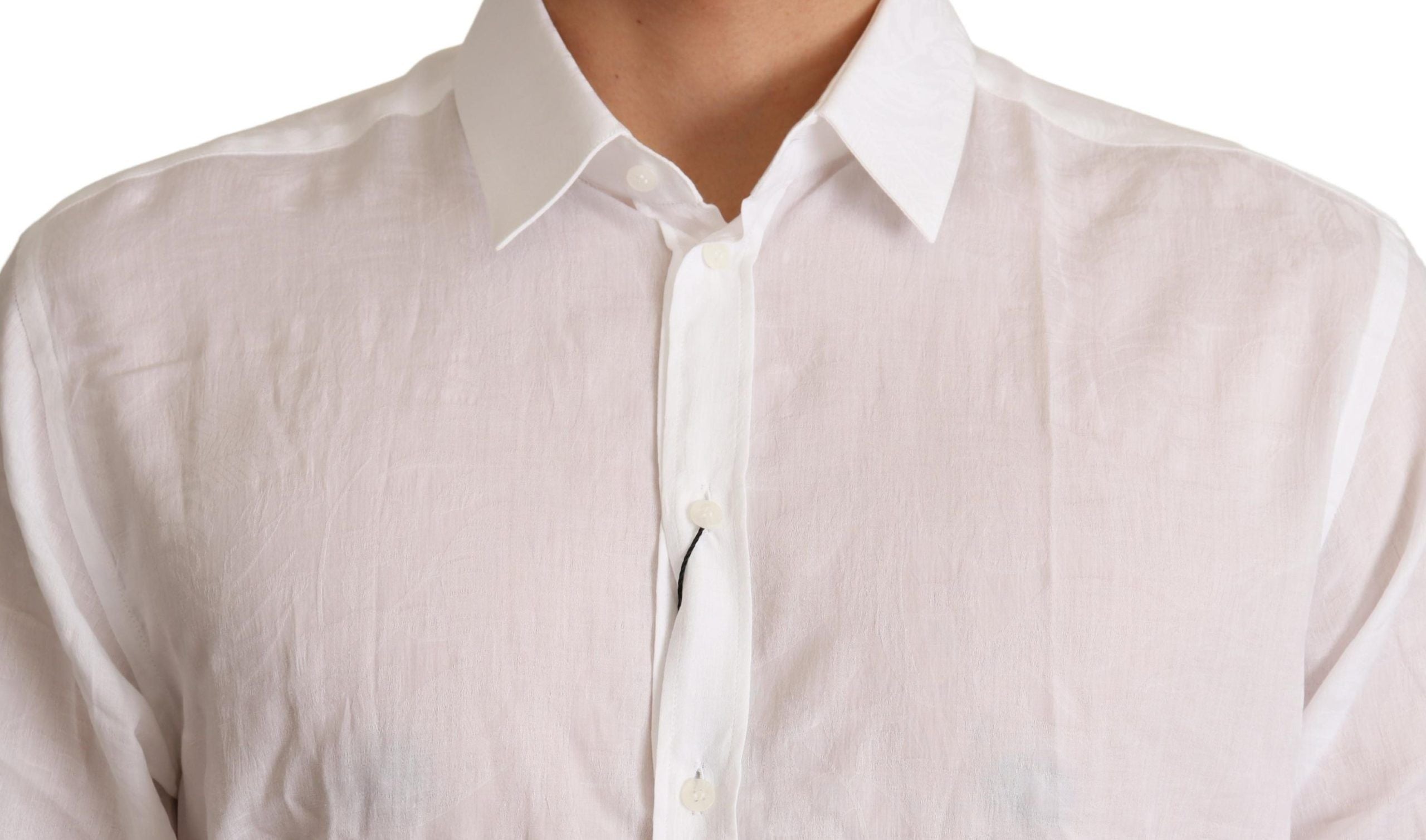 Wit katoenen MARTINI-shirt met bloemenpatroon