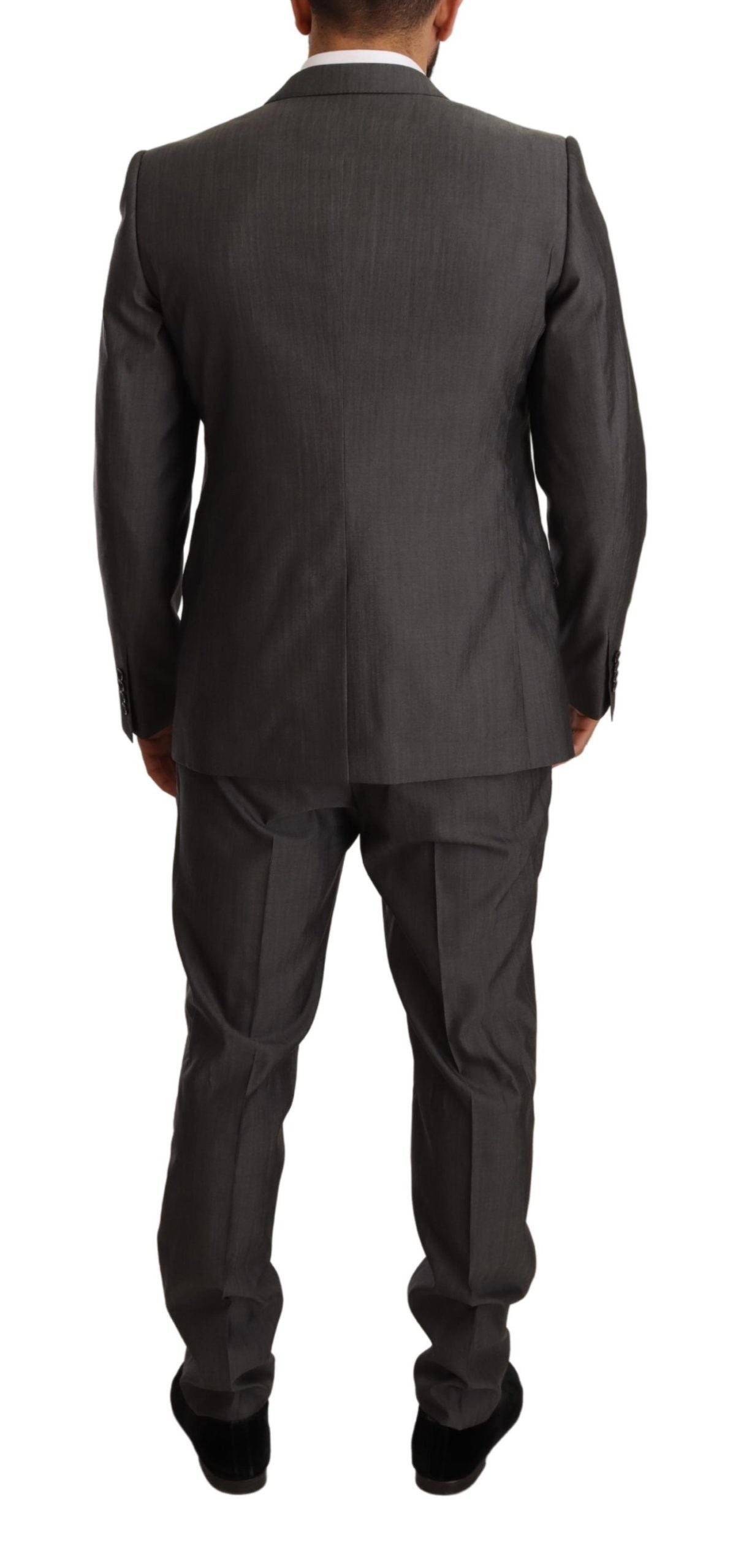Grijs Metallic MARTINI Slim Fit Set Pak