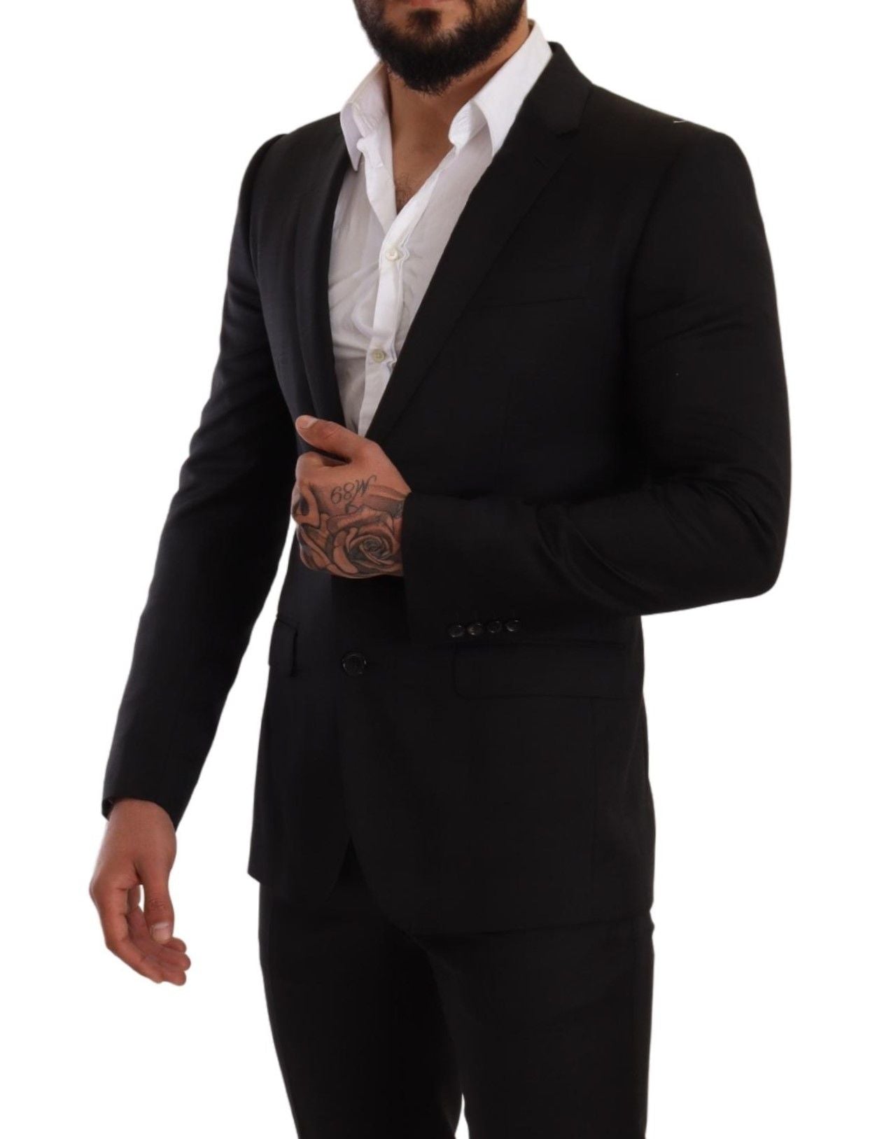 Zwart geruit MARTINI SLIM FIT 2-delig pak