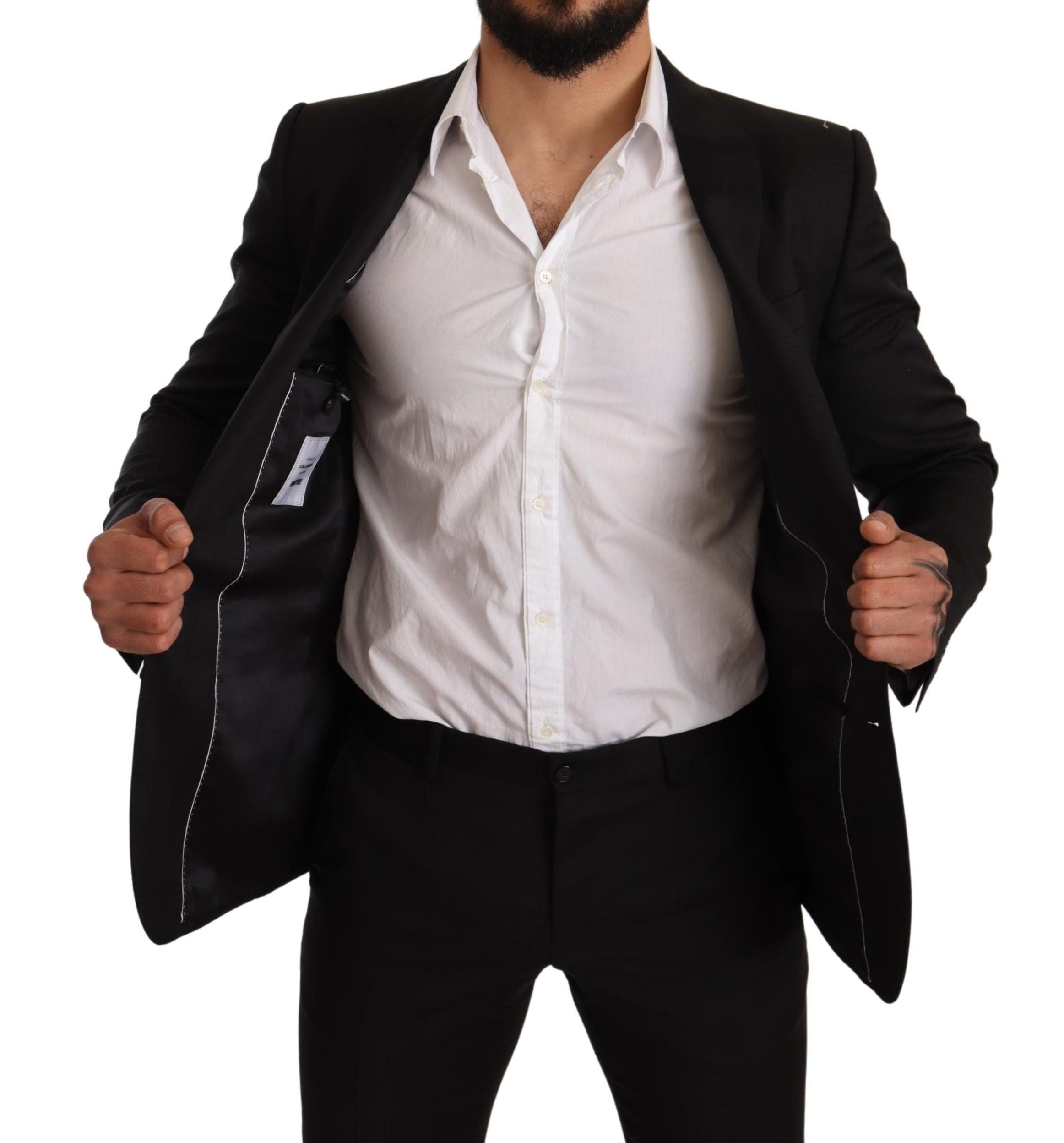 Zwart geruit MARTINI SLIM FIT 2-delig pak