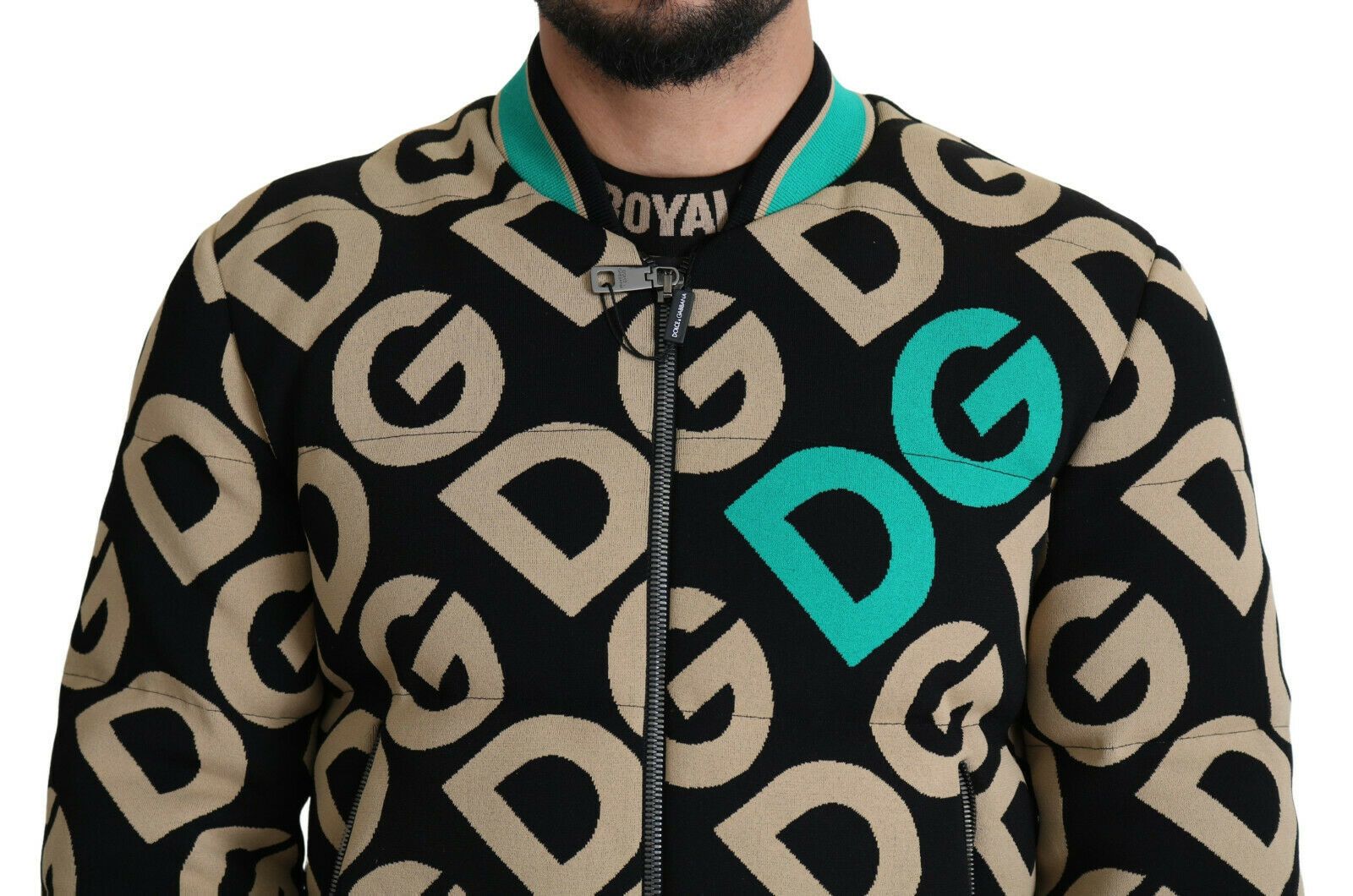 Multicolor DGMILLENNIALS-jas met logoprint