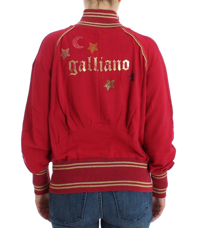 Roze nep-ritsvest met sweatshirt