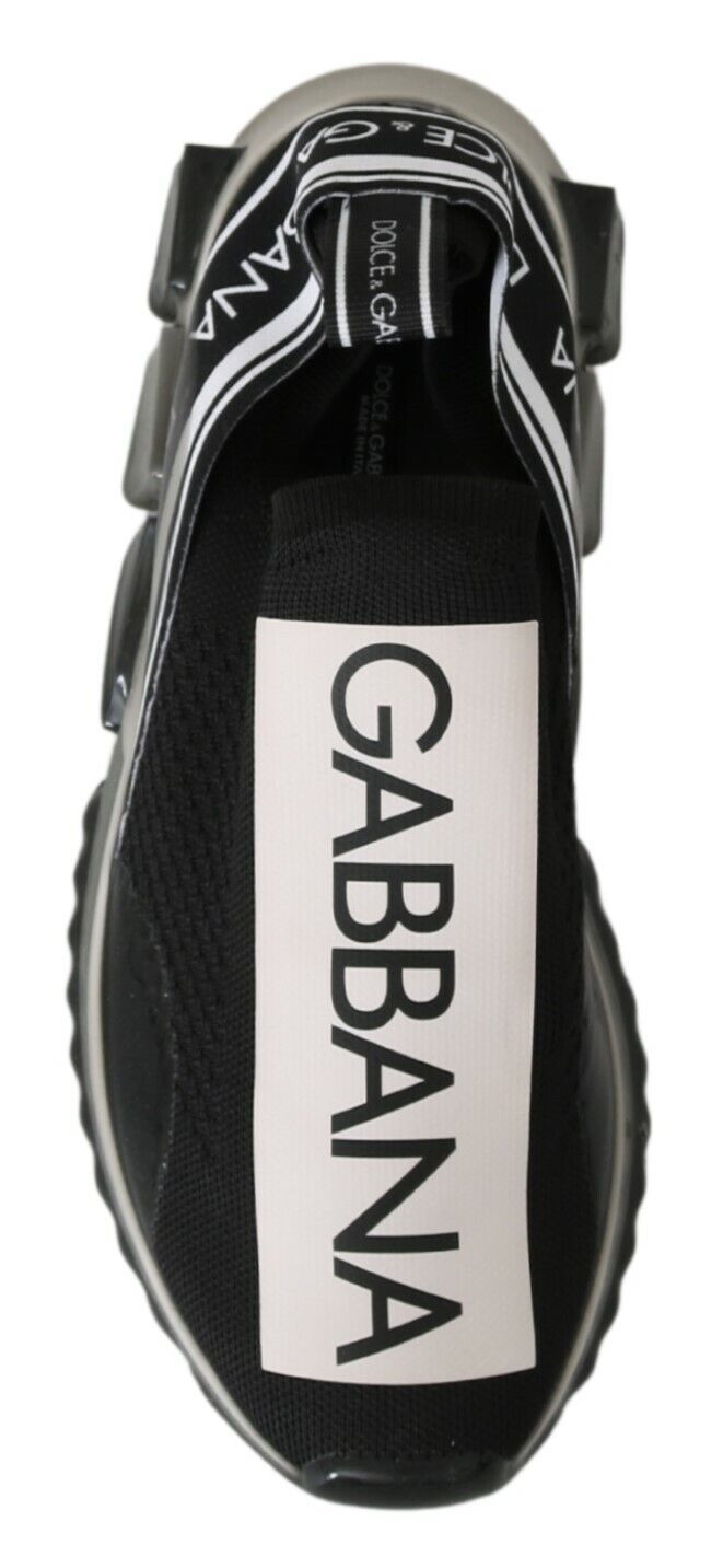 Zwart-witte SORRENTO Sport Stretch Sneakers