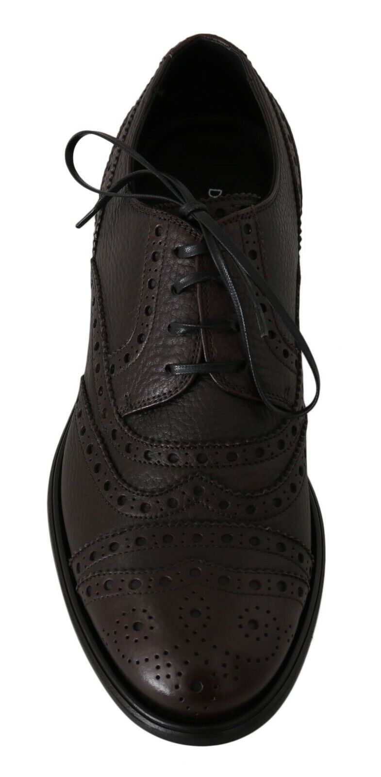 Bruine leren Wingtip Derby formele schoenen