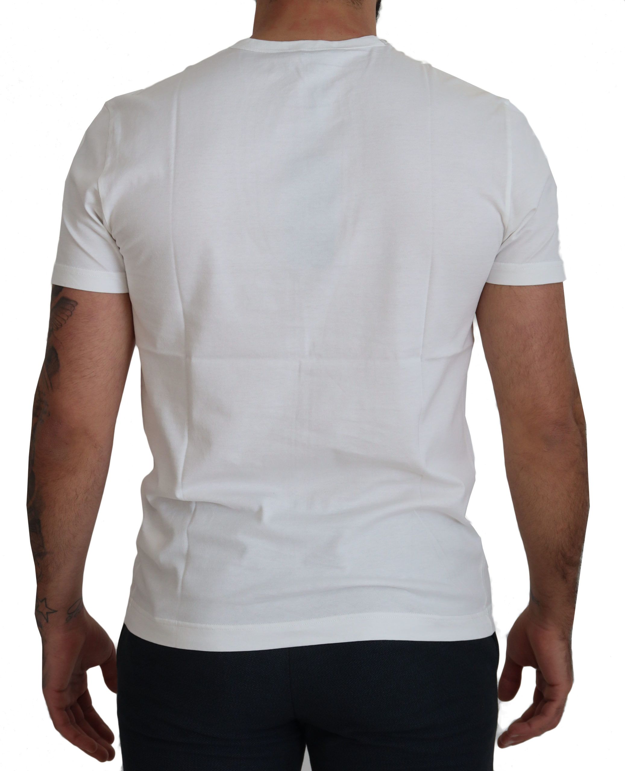 Wit logo katoenen Amor Magister T-shirt