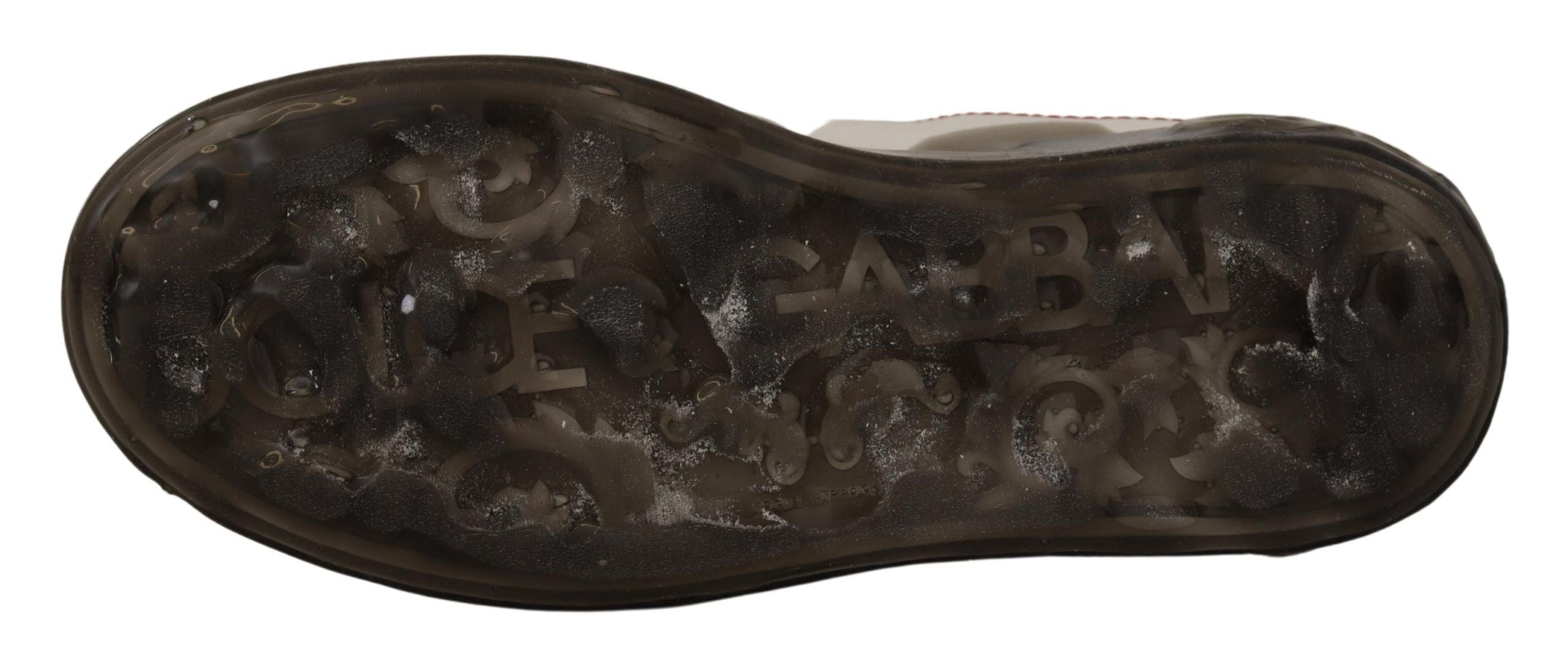 Бели кожени обувки с лого Portofino, дамски маратонки