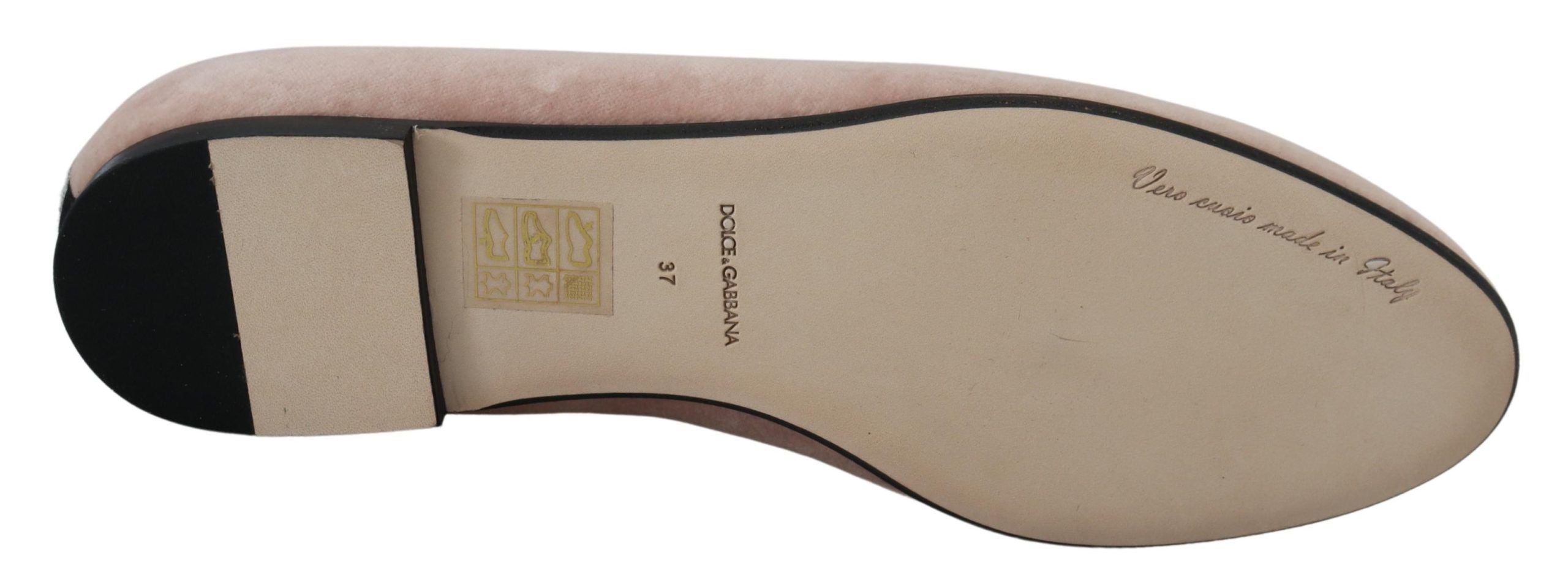 Roze fluwelen instappers, loafers en platte schoenen