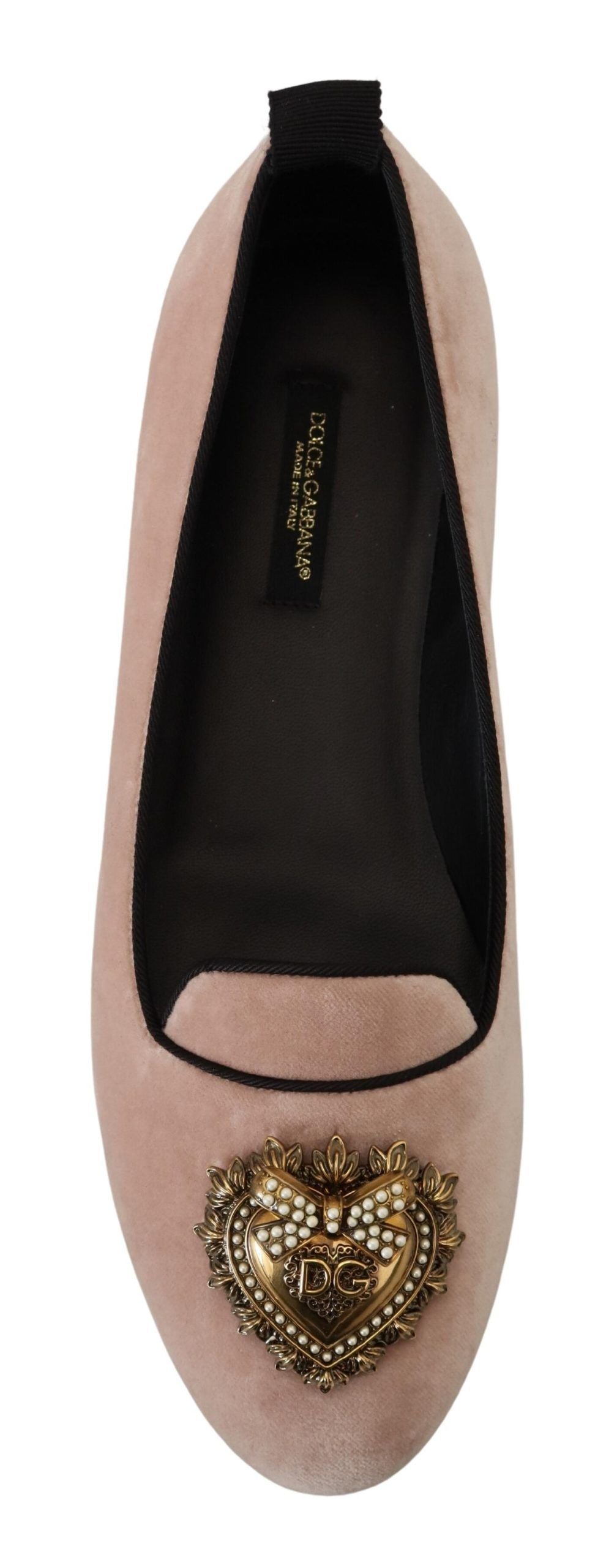 Roze fluwelen instappers, loafers en platte schoenen