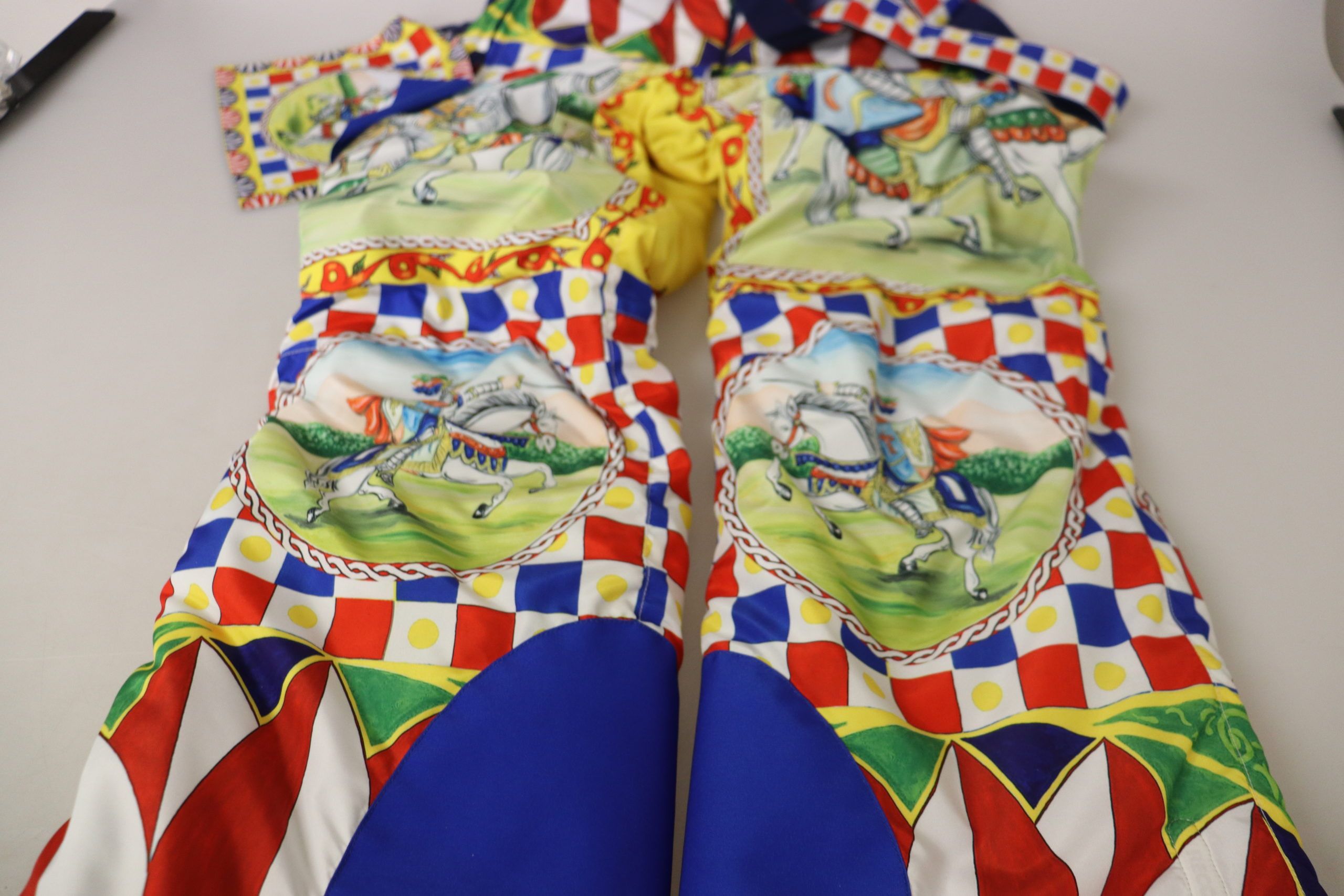 Multicolor bedrukte sneeuwbroek