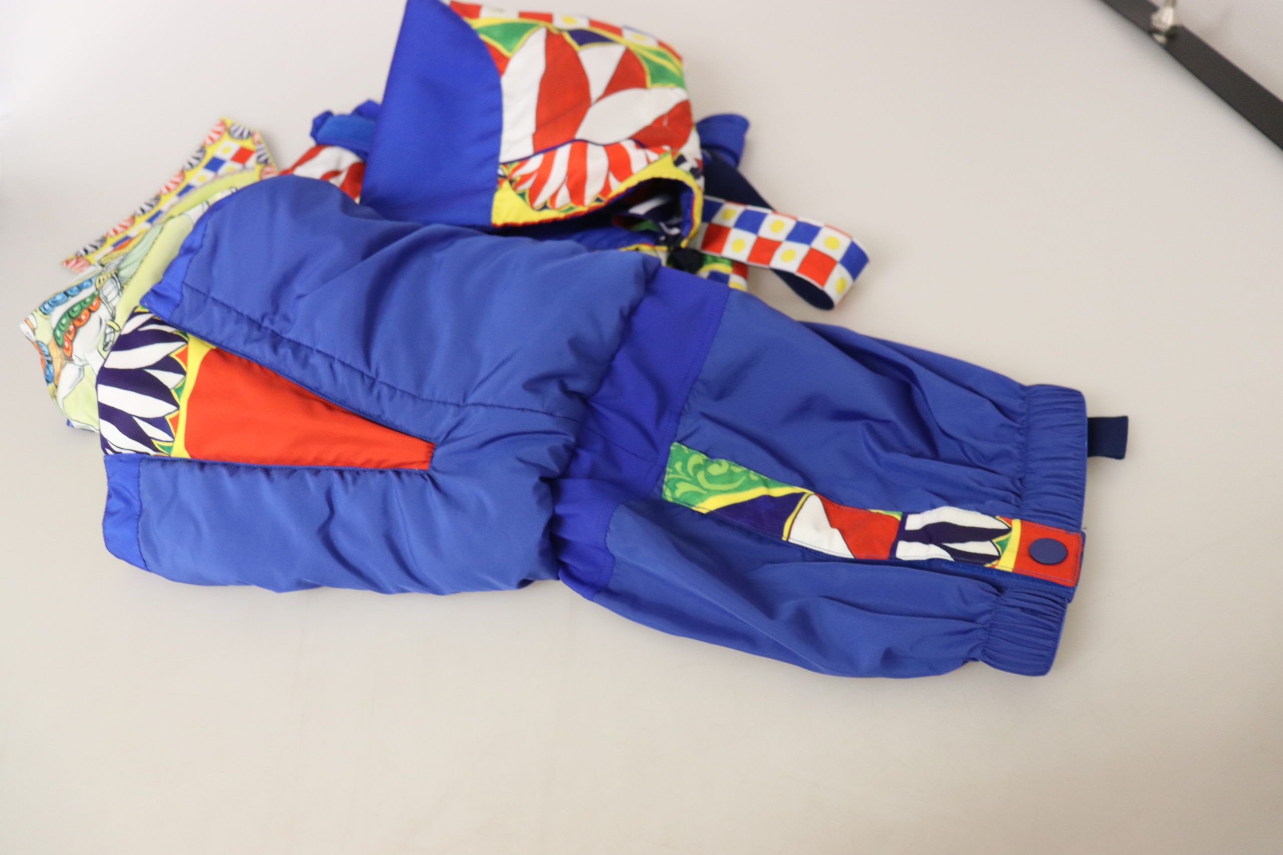 Multicolor bedrukte sneeuwbroek