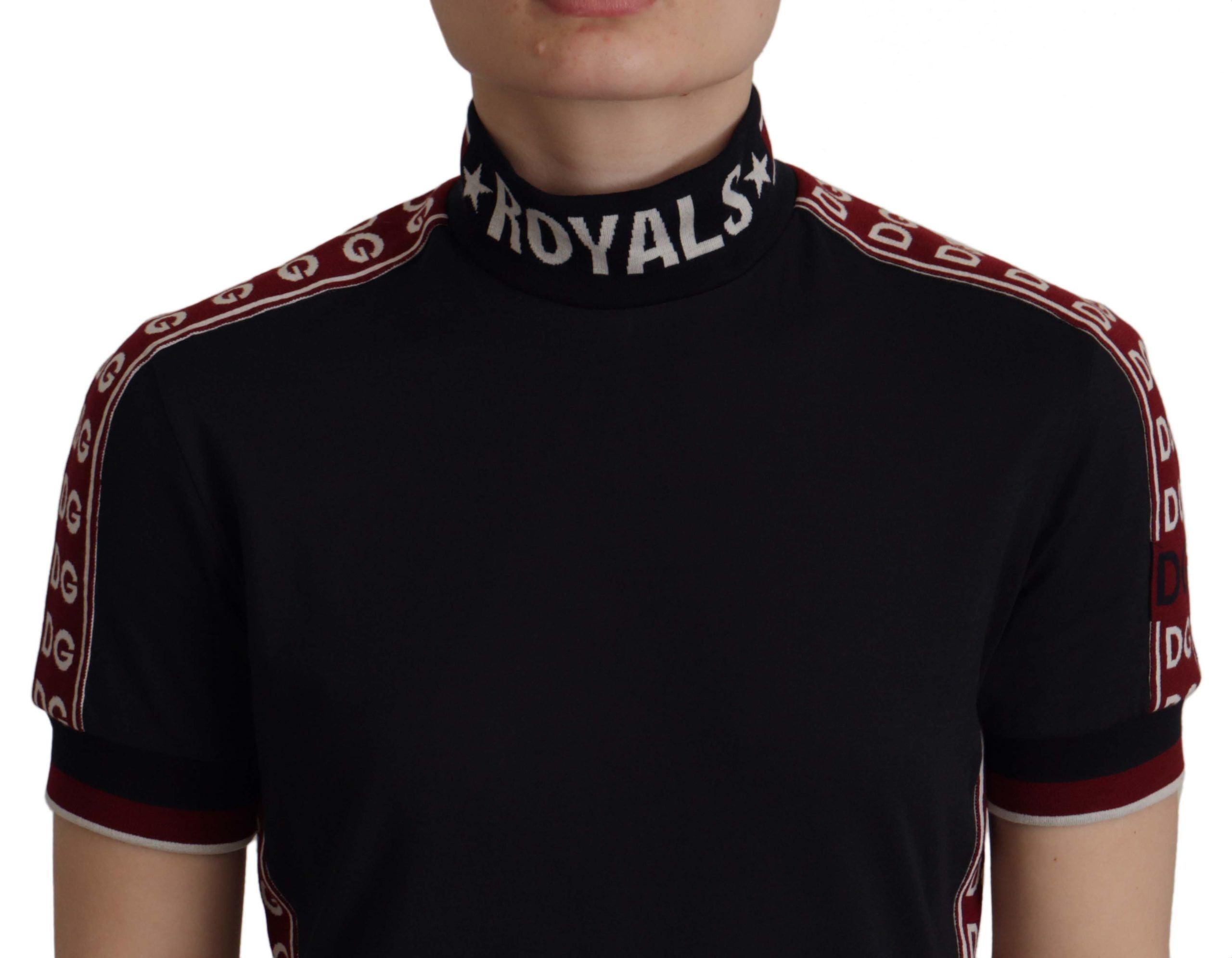 Zwart #DGMillennials T-shirt van 100% katoen