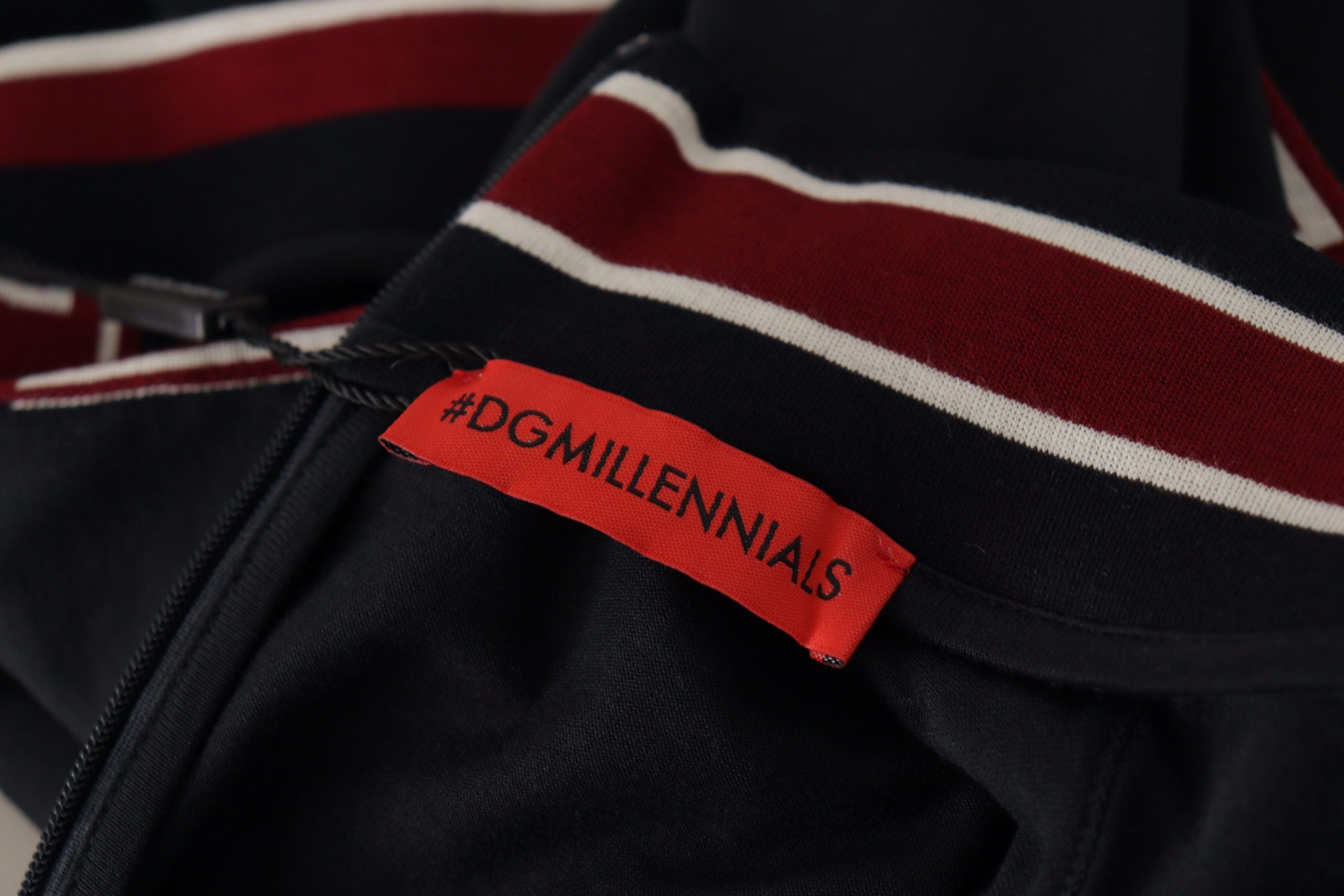 Zwart #DGMillennials T-shirt van 100% katoen