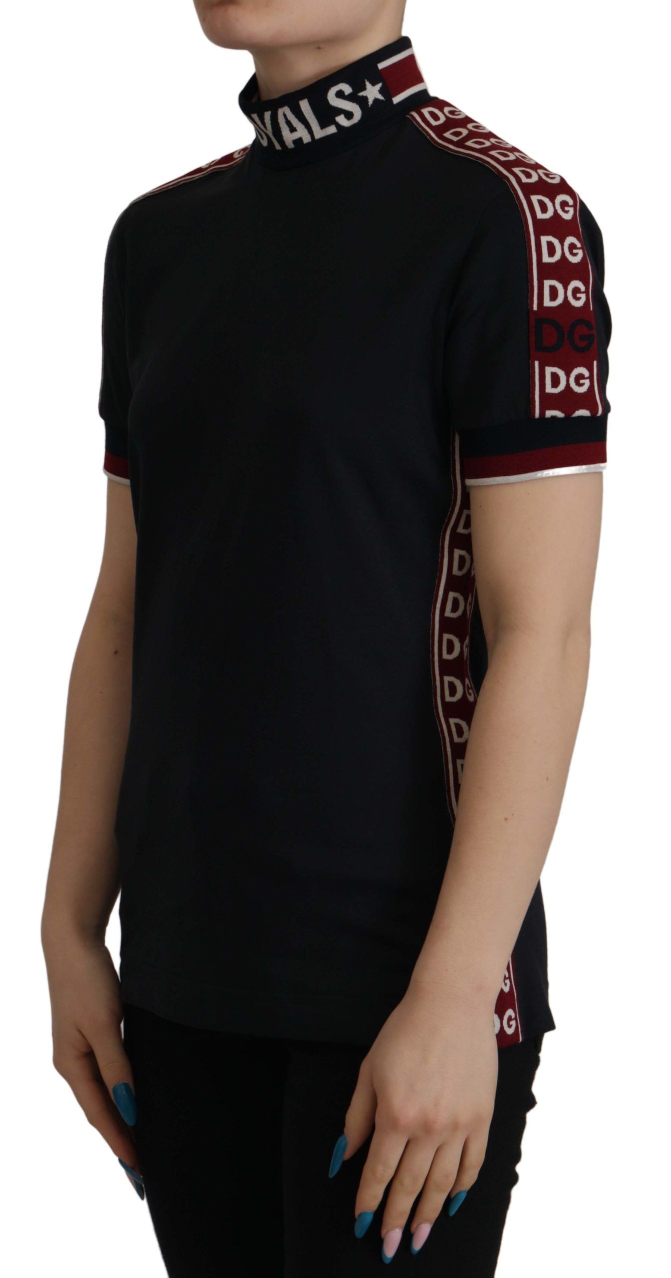 Zwart #DGMillennials T-shirt van 100% katoen