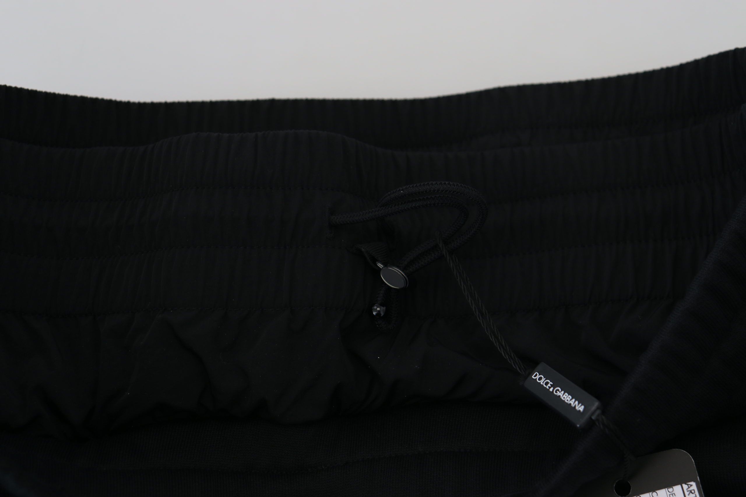Zwarte katoenen Bermuda Cargo Shorts