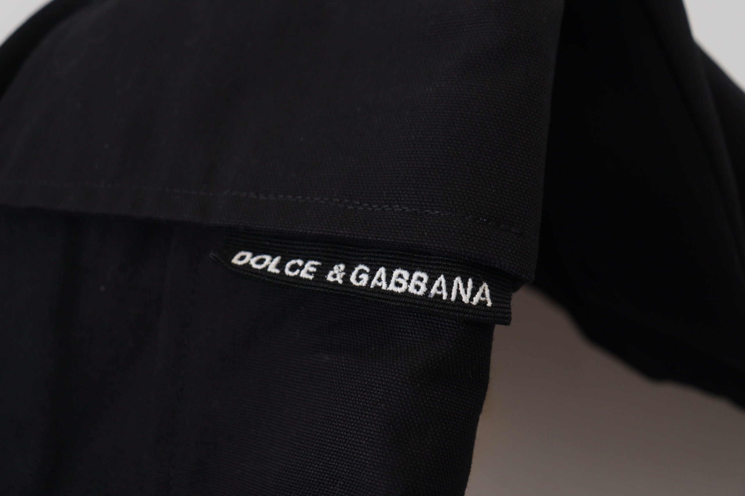 Zwarte katoenen Bermuda Cargo Shorts