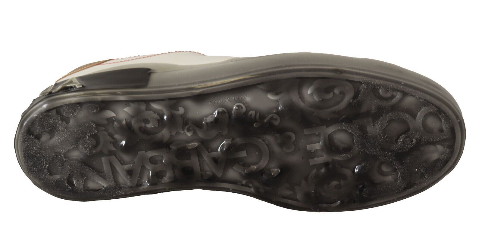 Witte gouden leren lage sneakers casual schoenen