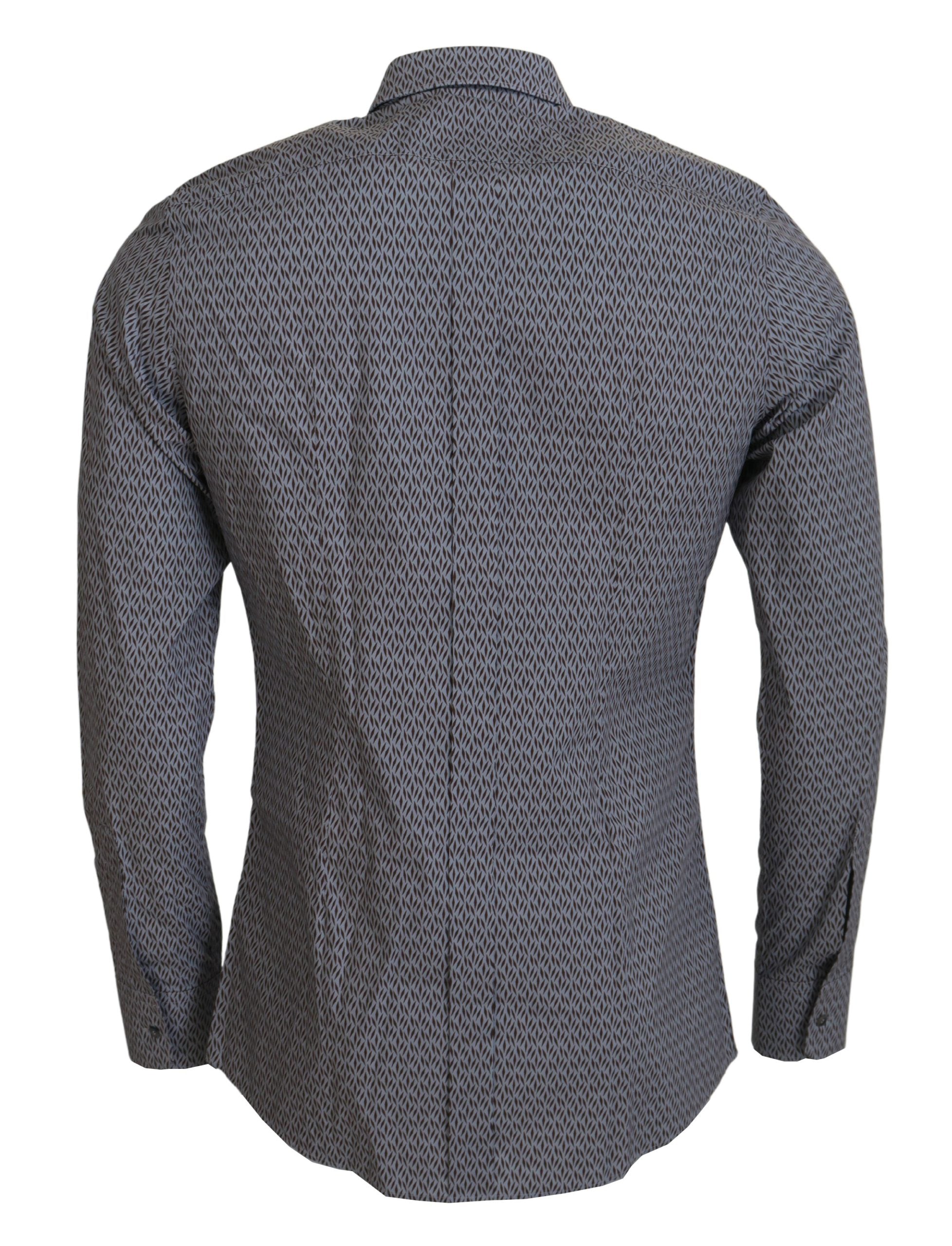 Grijsbruin GOUD Slim Fit Formeel Overhemd