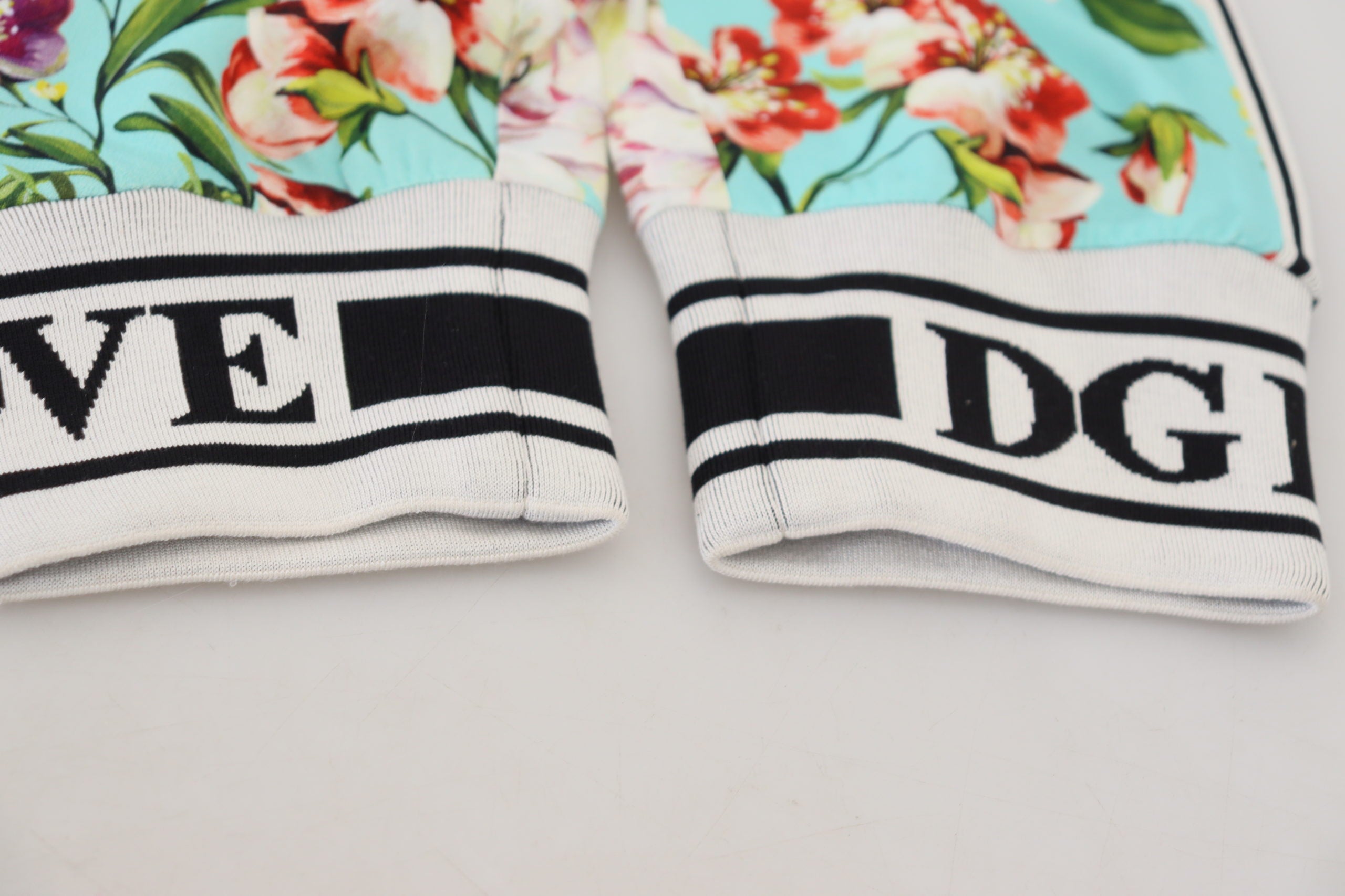 Multicolor bloemen joggingbroek
