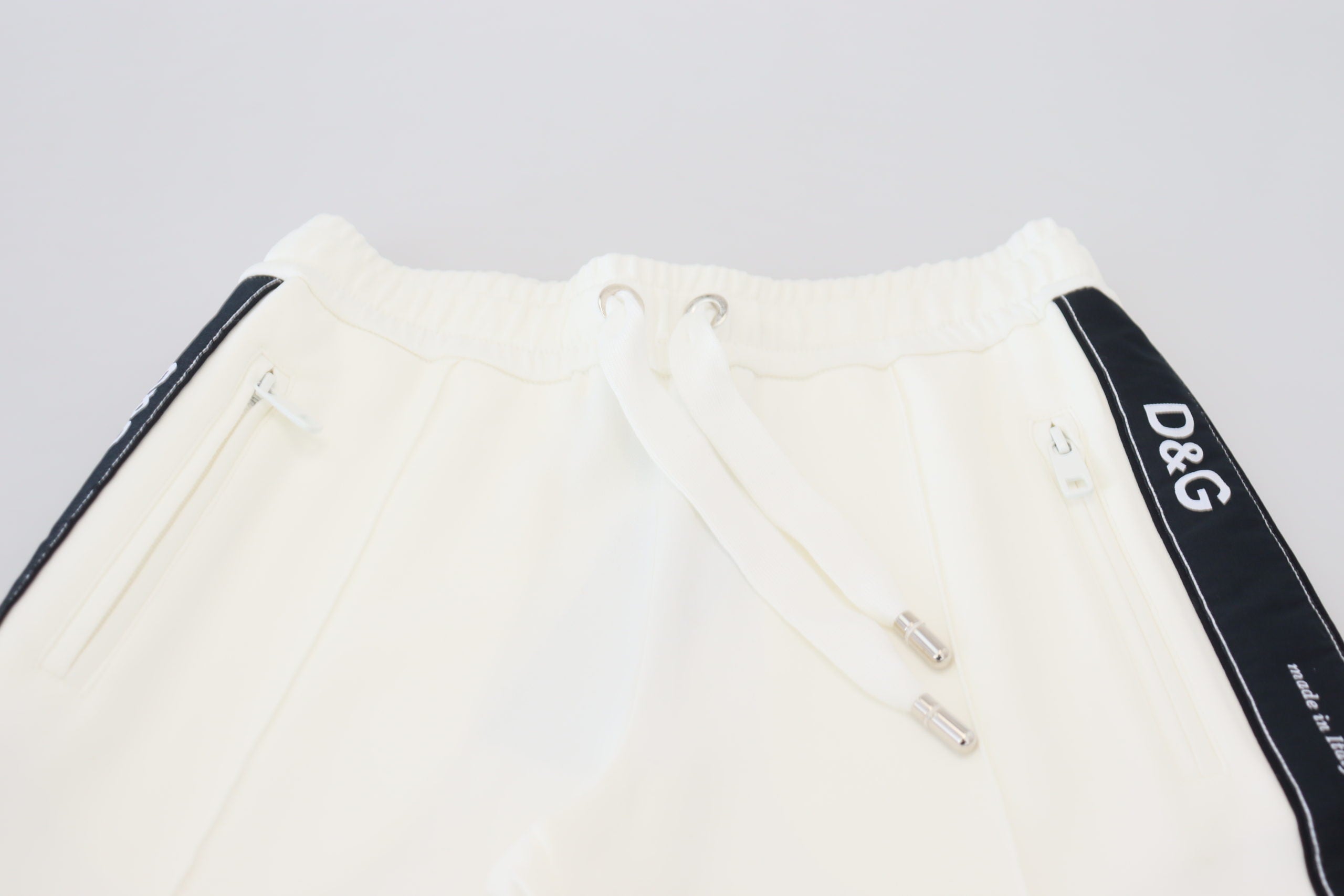 Witte DG Logo Sweatpants Broek