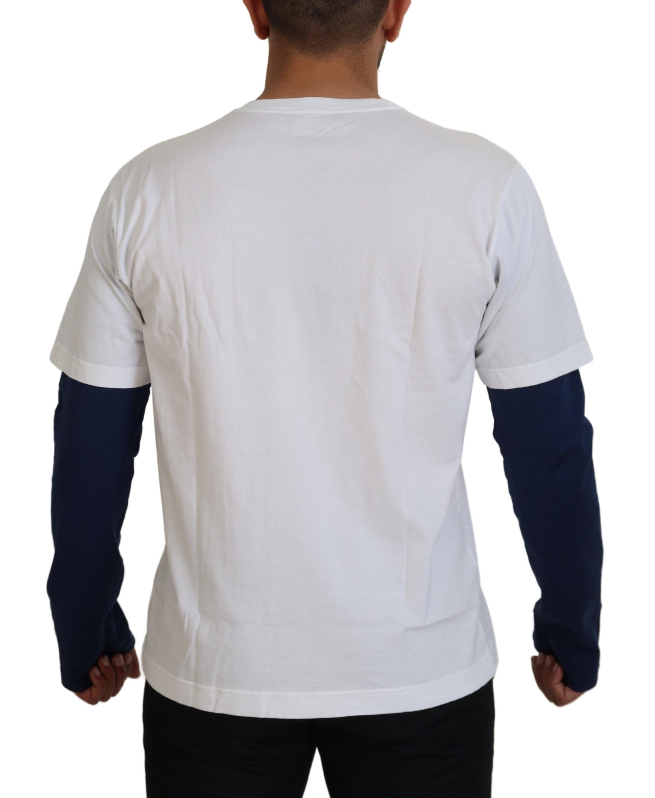 Witblauwe DG Crown Pullover Trui