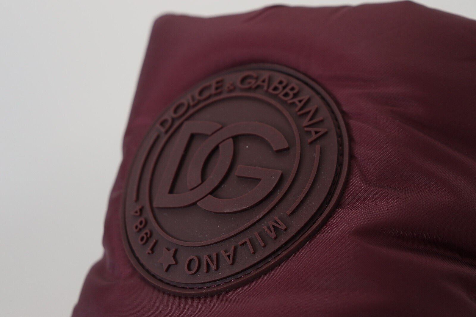 Bordeaux Nylon Laarzen Gevoerde Midschoenen